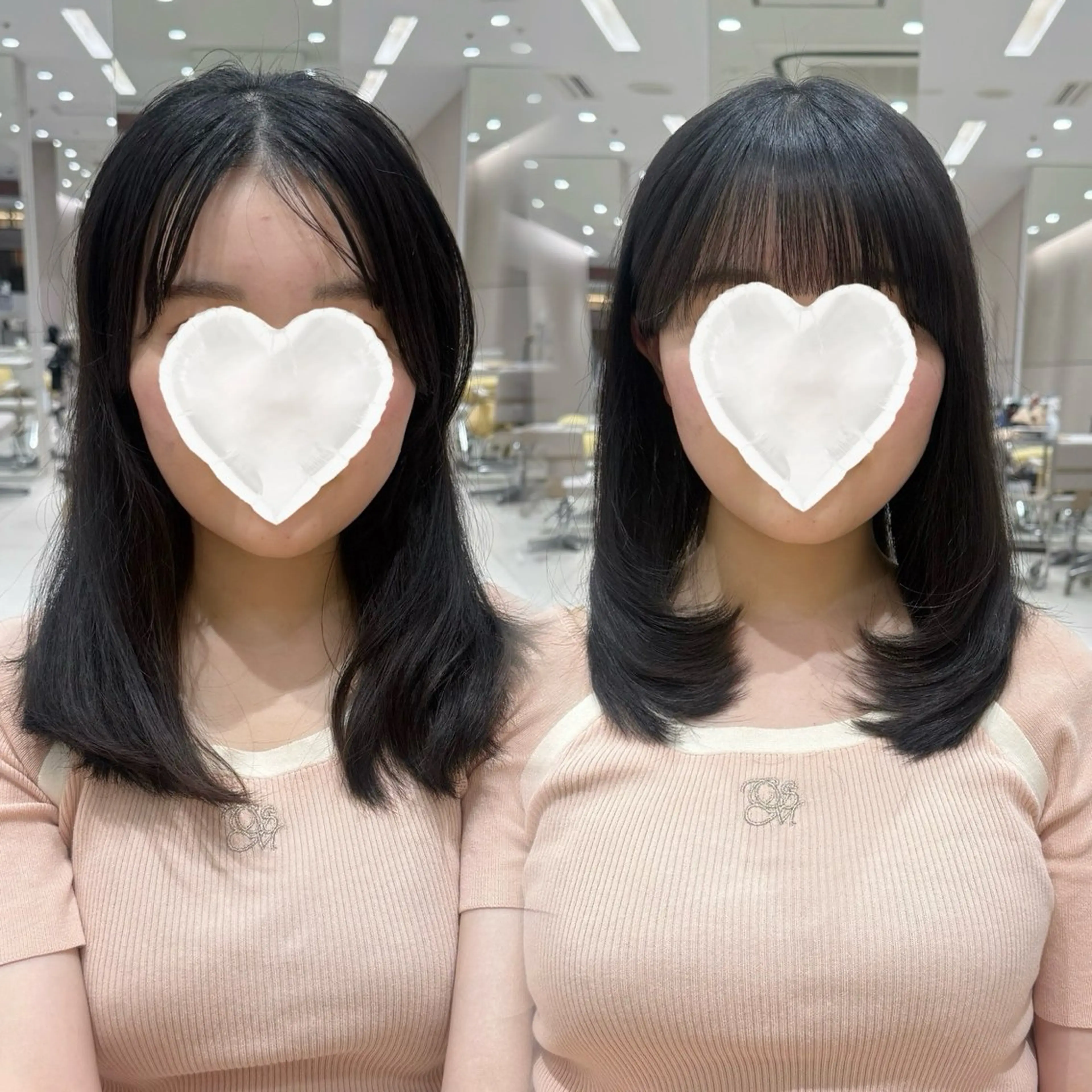 ミディアム カット トリートメント 内田 志乃のヘアスタイル