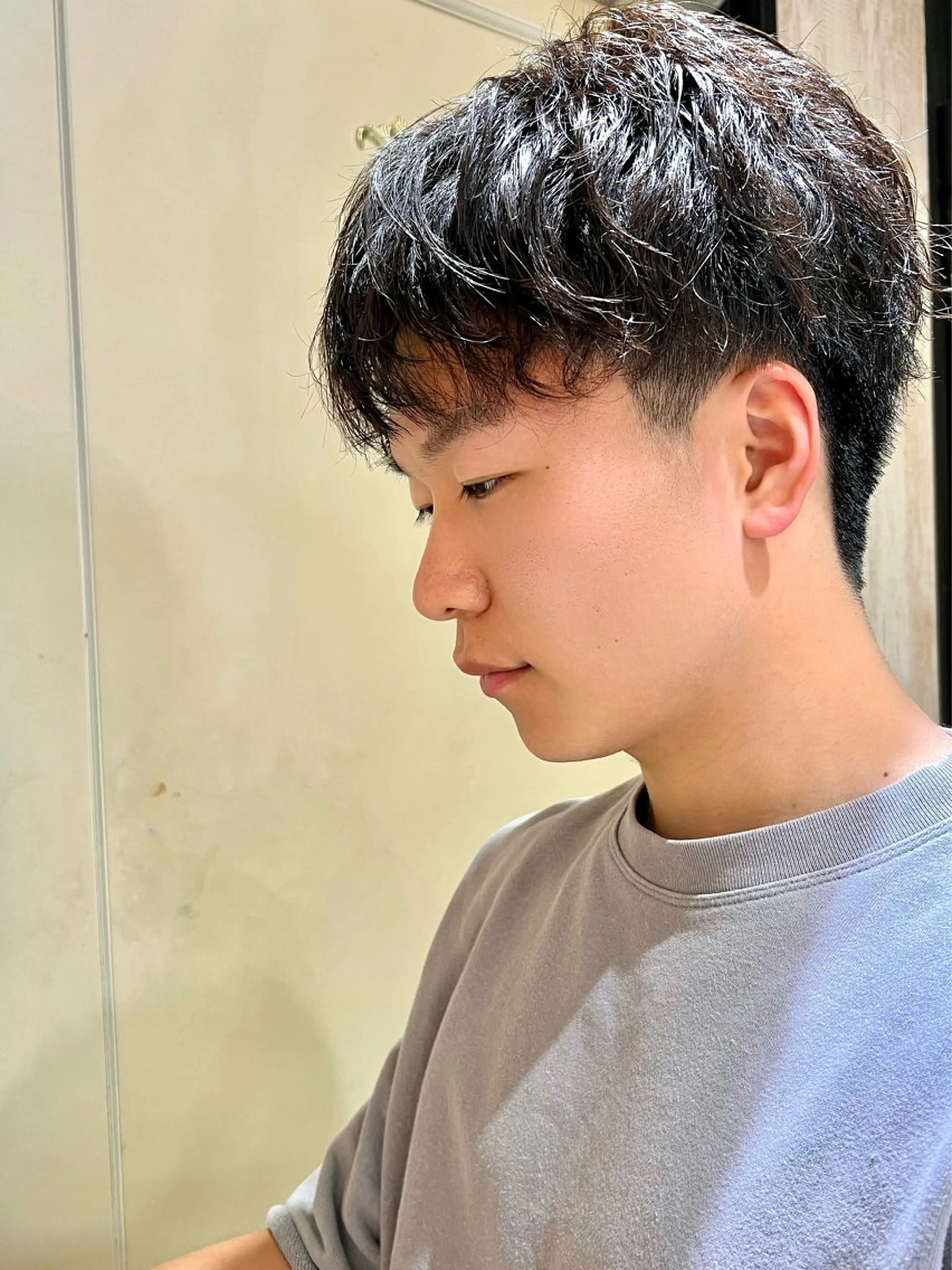 パーマ メンズ メンズパーマ カット パーマ たけなか ゆいのヘアスタイル
