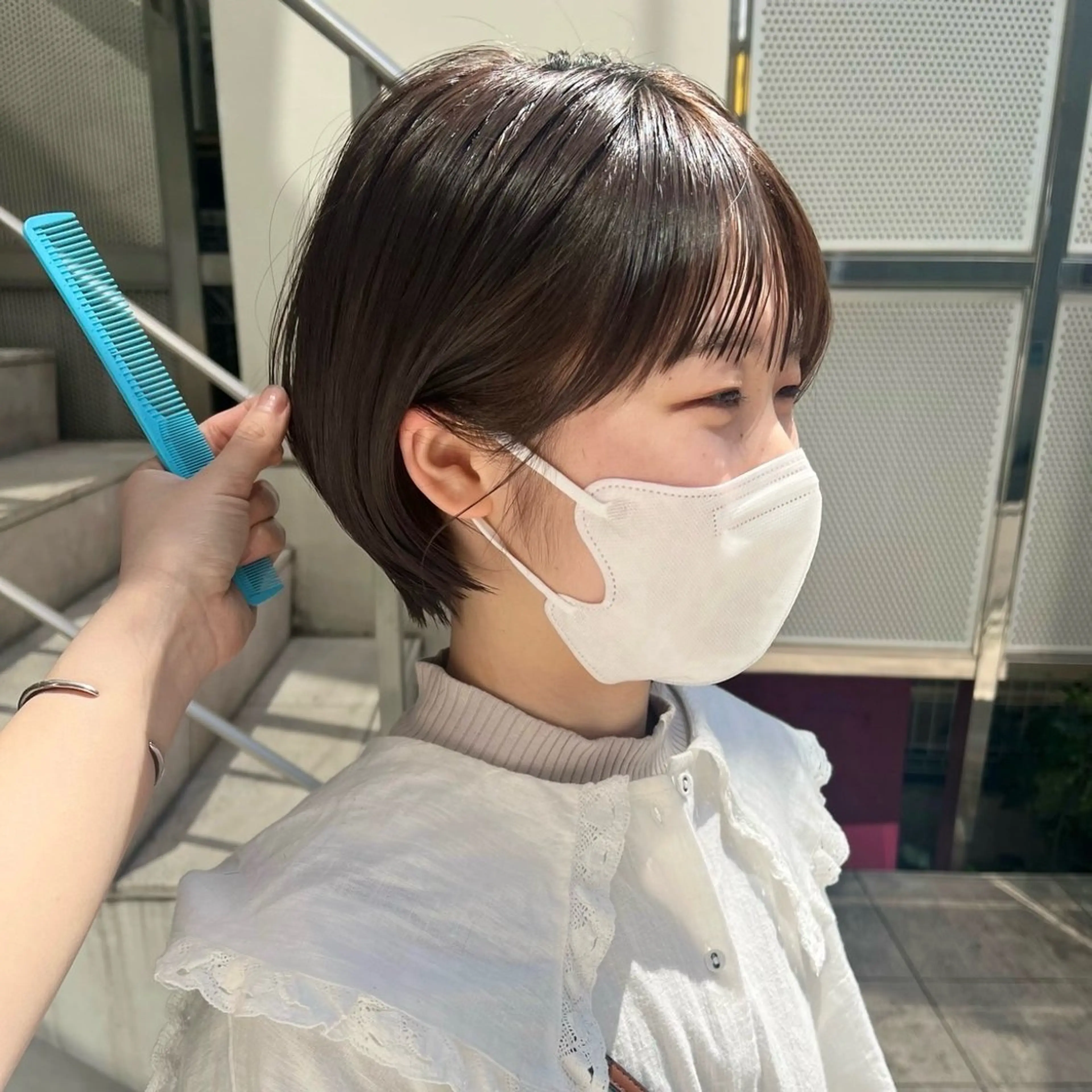 ショート カラー 🍒暖色カラー🍒 渋谷/YUUのヘアスタイル