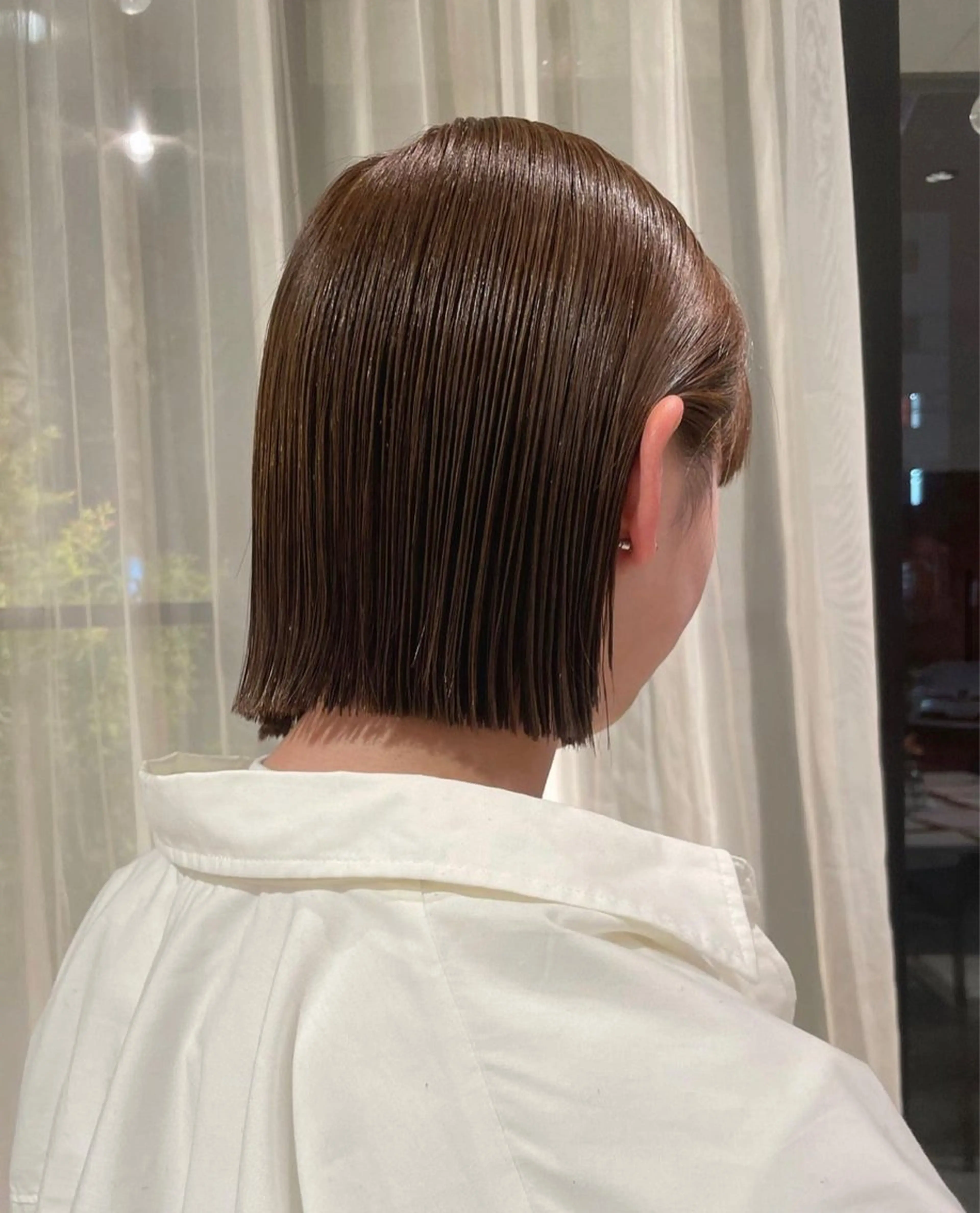 ショート ボブ 八杉 佳澄のヘアスタイル