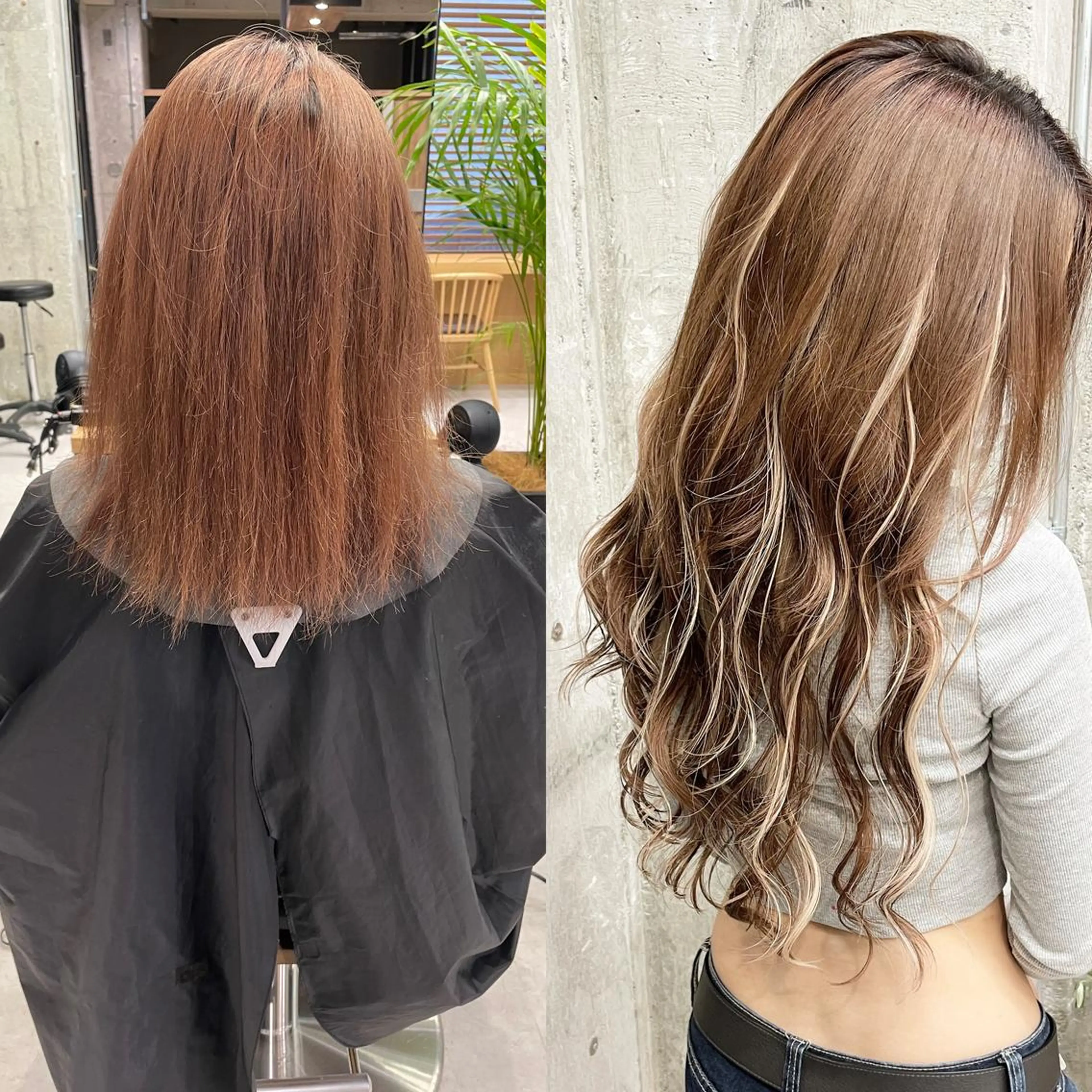 ロング カラー ヘアアレンジ エクステ TATSUYA アートディレクターのヘアスタイル