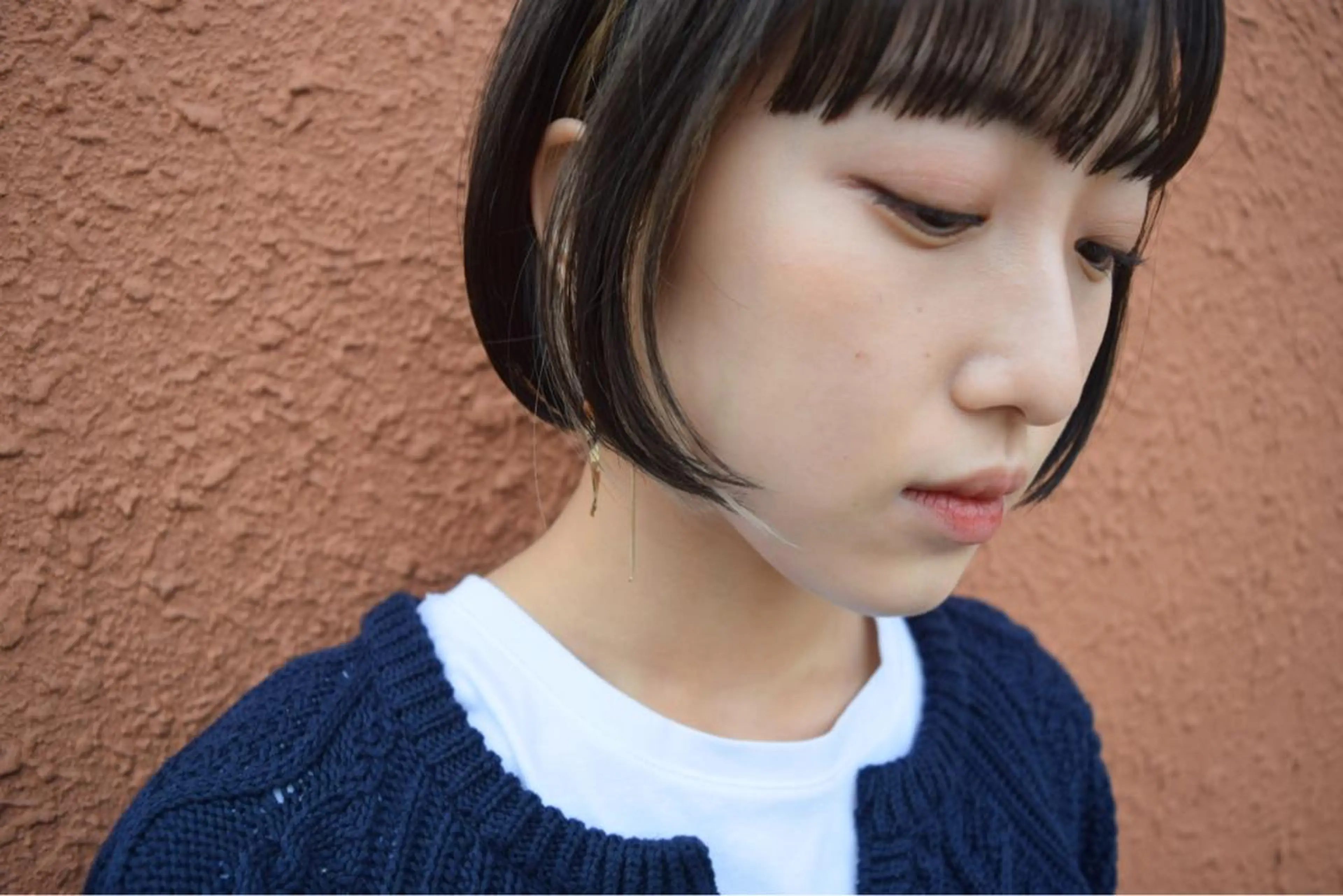 ショート ボブ カット レイヤー/メンズ 竹田凪儀のヘアスタイル