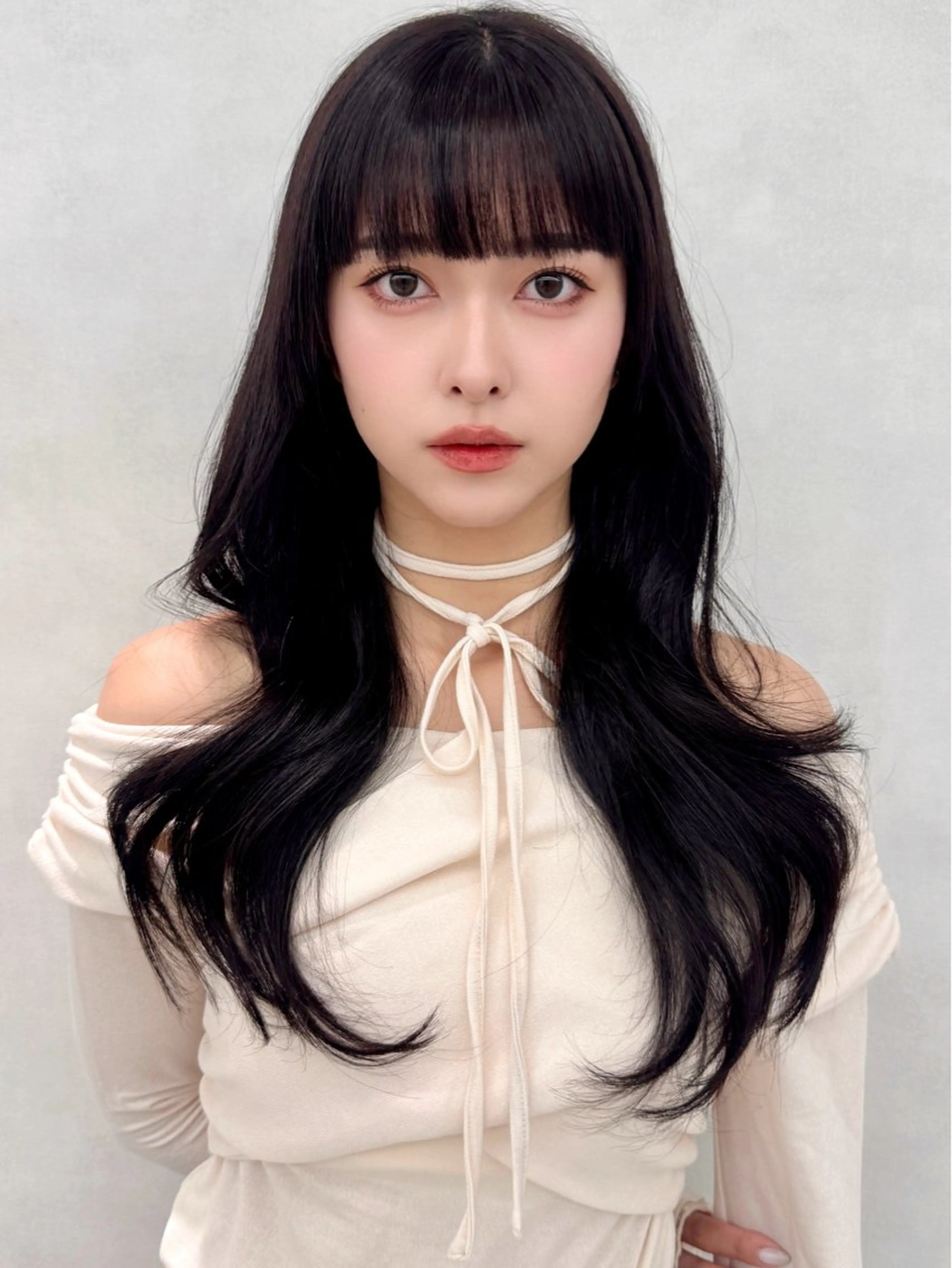 ロング 初瀬 里桜のヘアスタイル