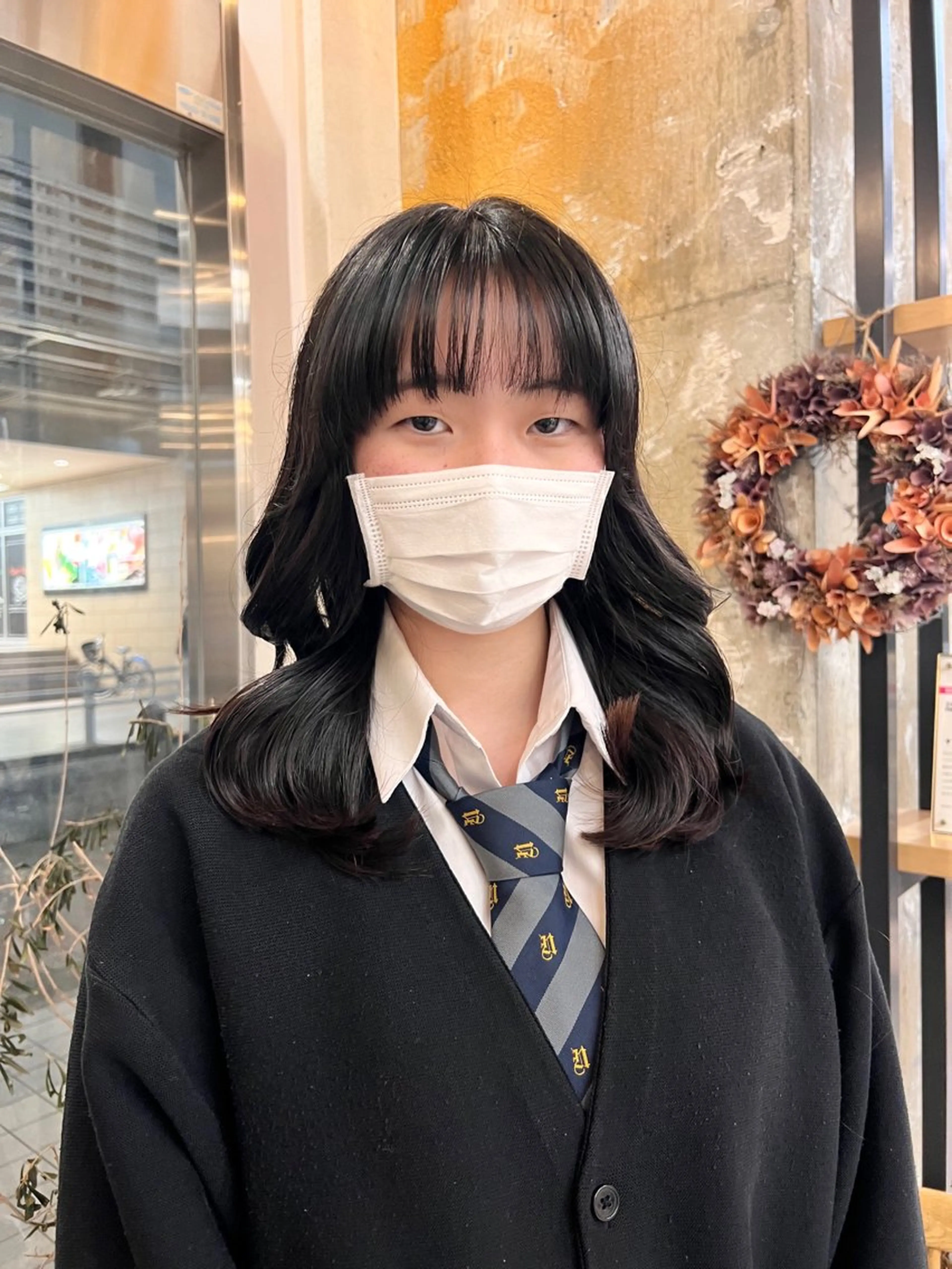 セミロング 髪質改善/レイヤー 暖色/shiinaのヘアスタイル