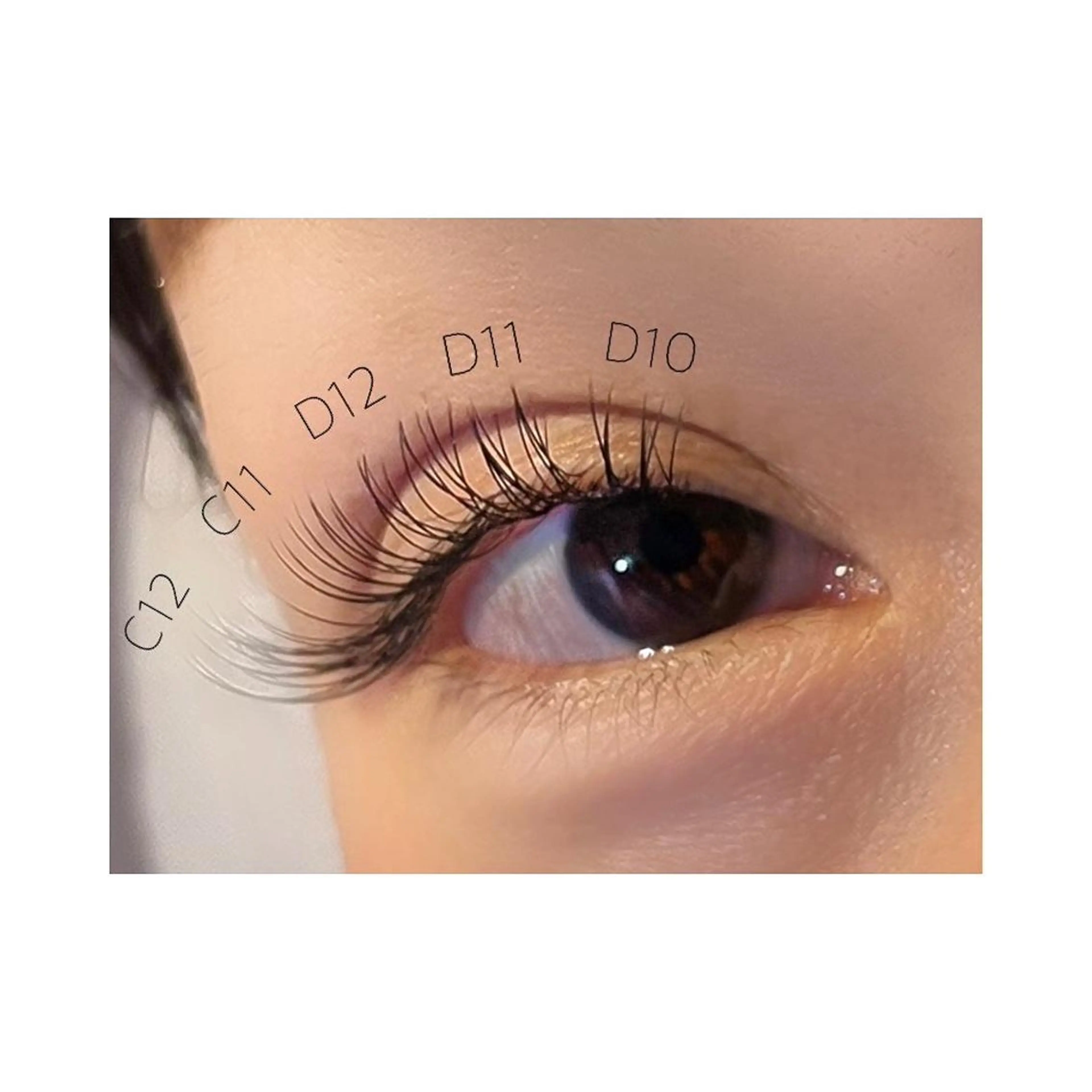 マツエク・マツパ 目尻長め セクシー EYE CARRY ⋆.✶🖤のマツエク・マツパデザイン