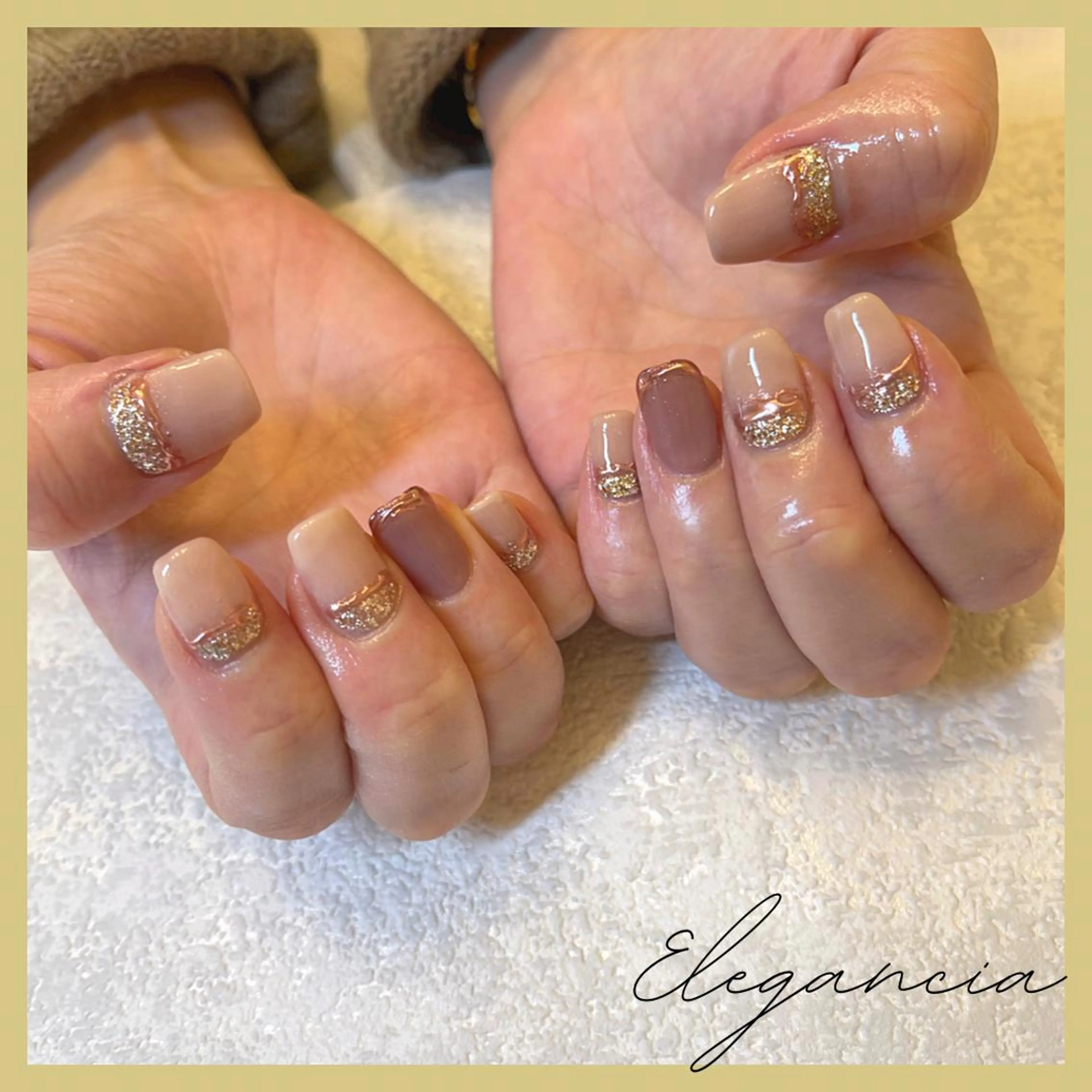 カラー ネイル ハンドネイル Elegancia. Hiromiのネイルデザイン