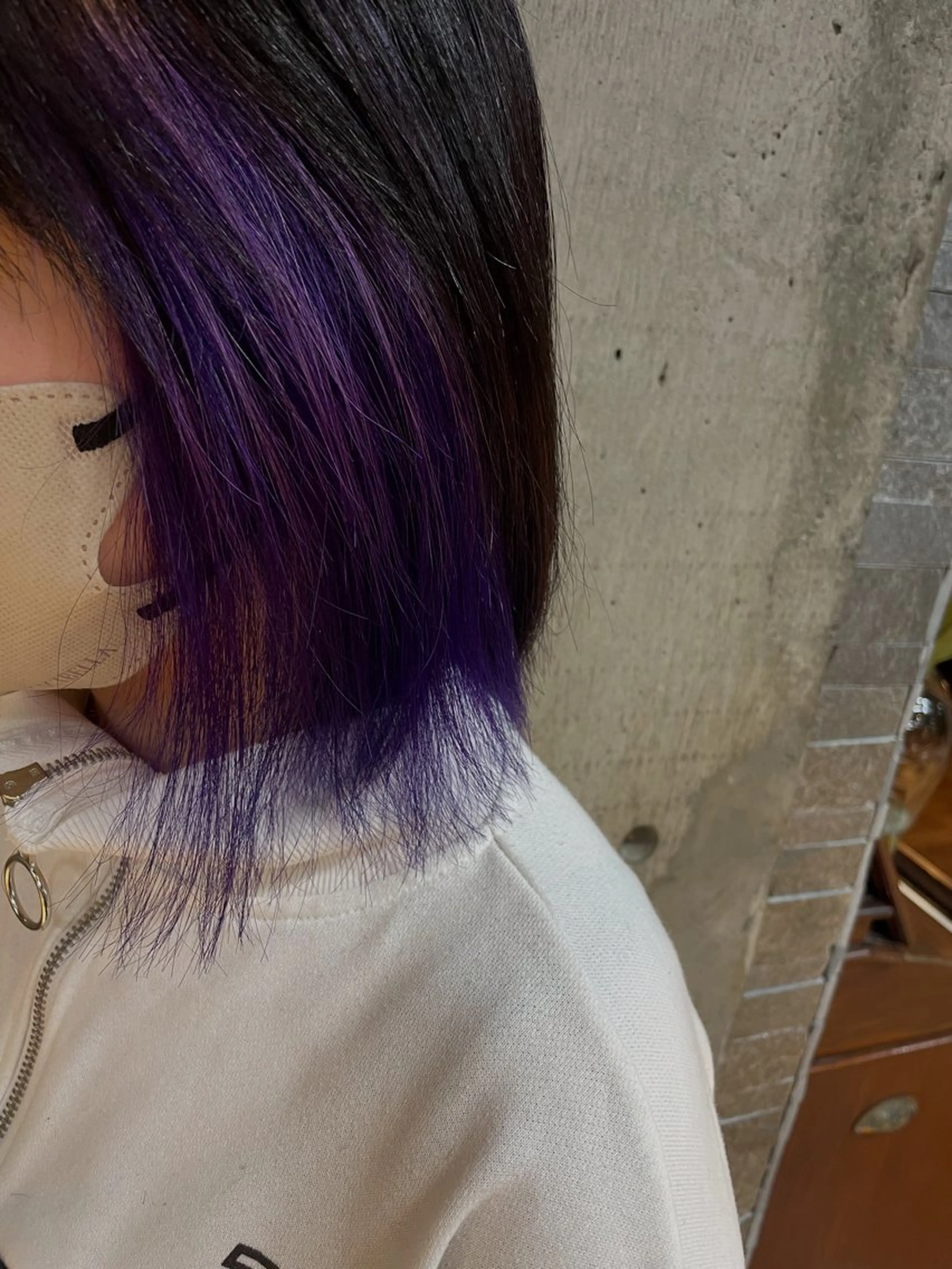 カラー インナーカラー コバヤシ リナのヘアスタイル