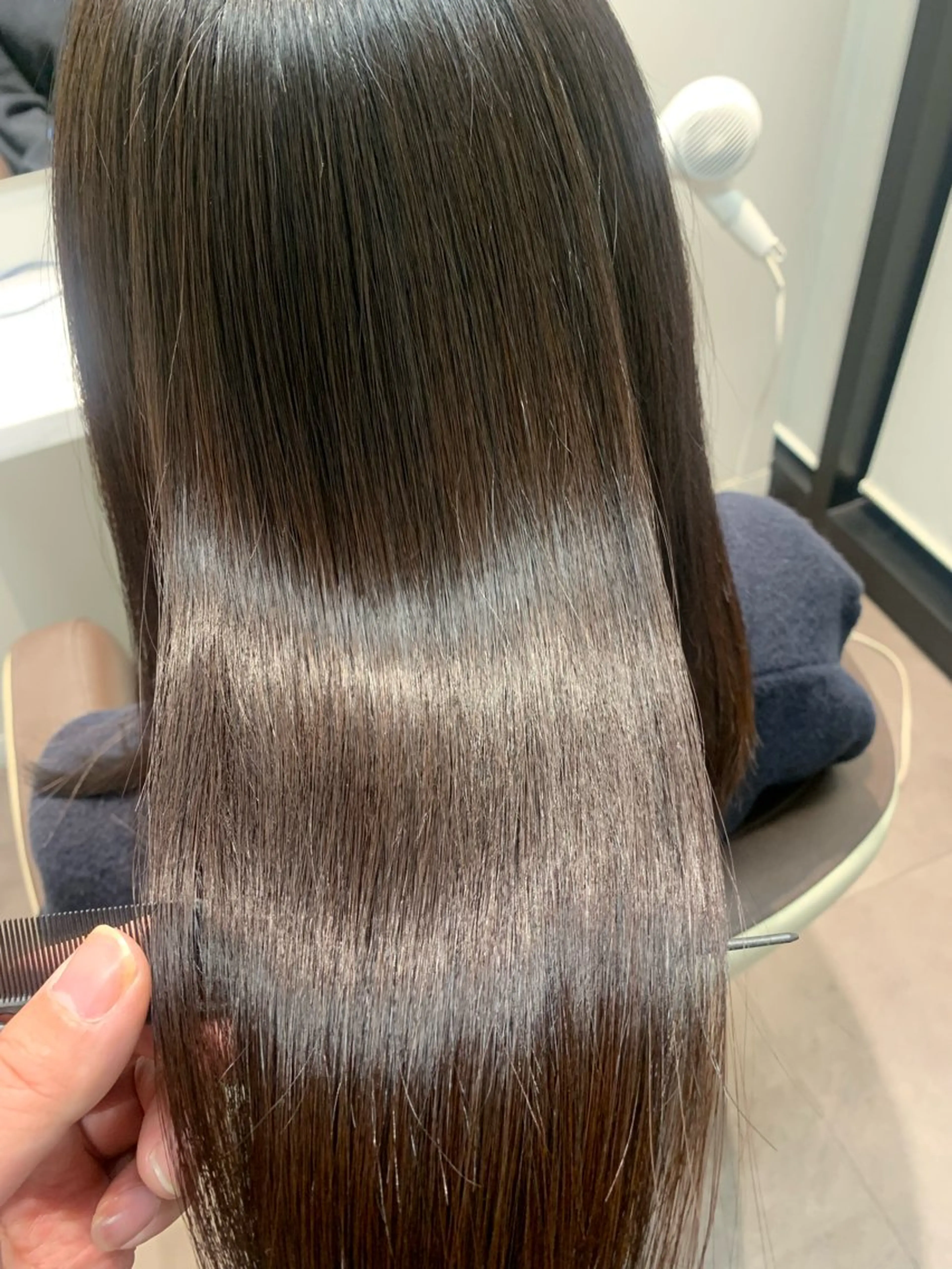 ミディアム トリートメント 松田 啓志のヘアスタイル