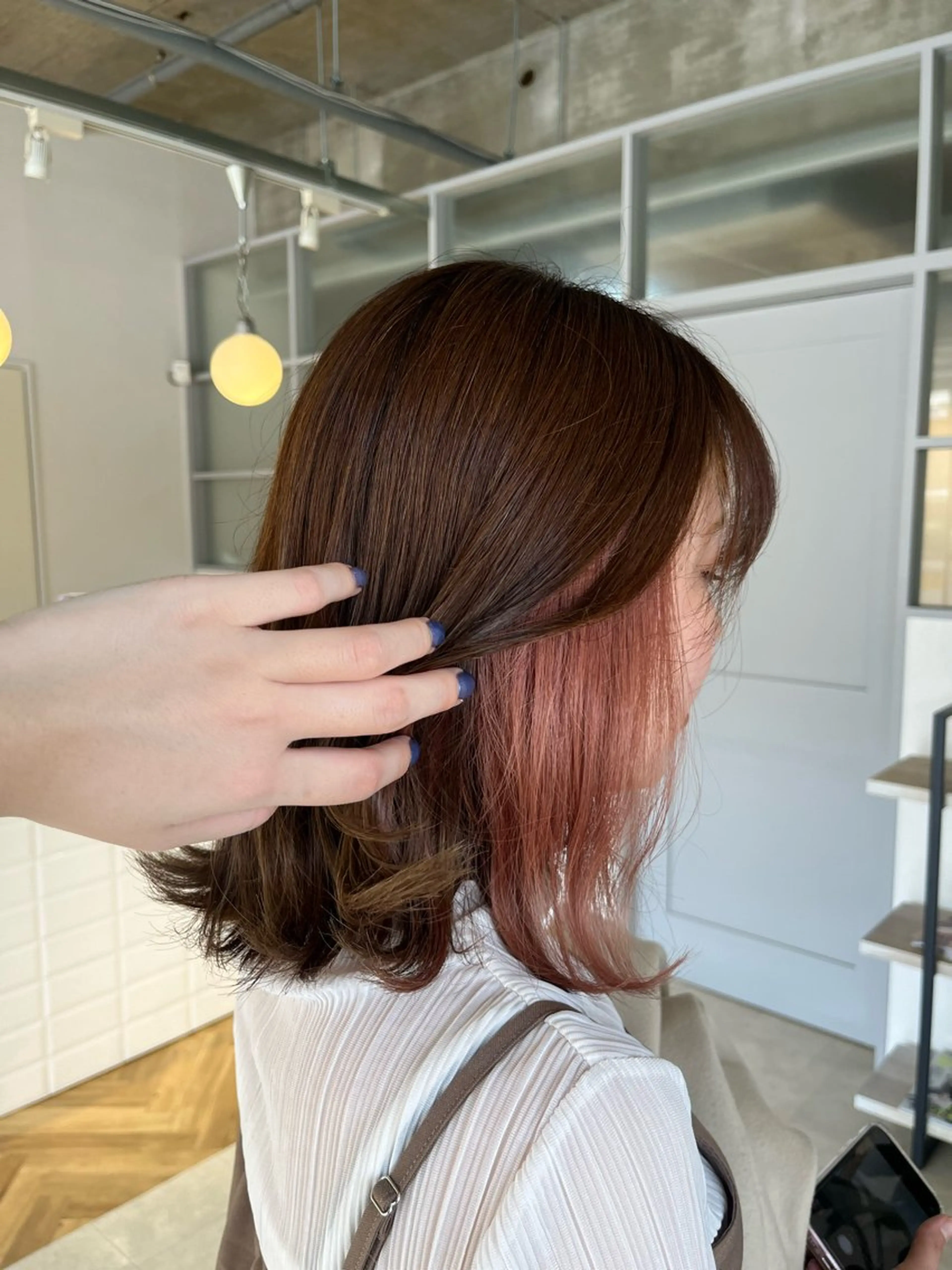 ミディアム 下畑 希美/ SOUPLE.のヘアスタイル