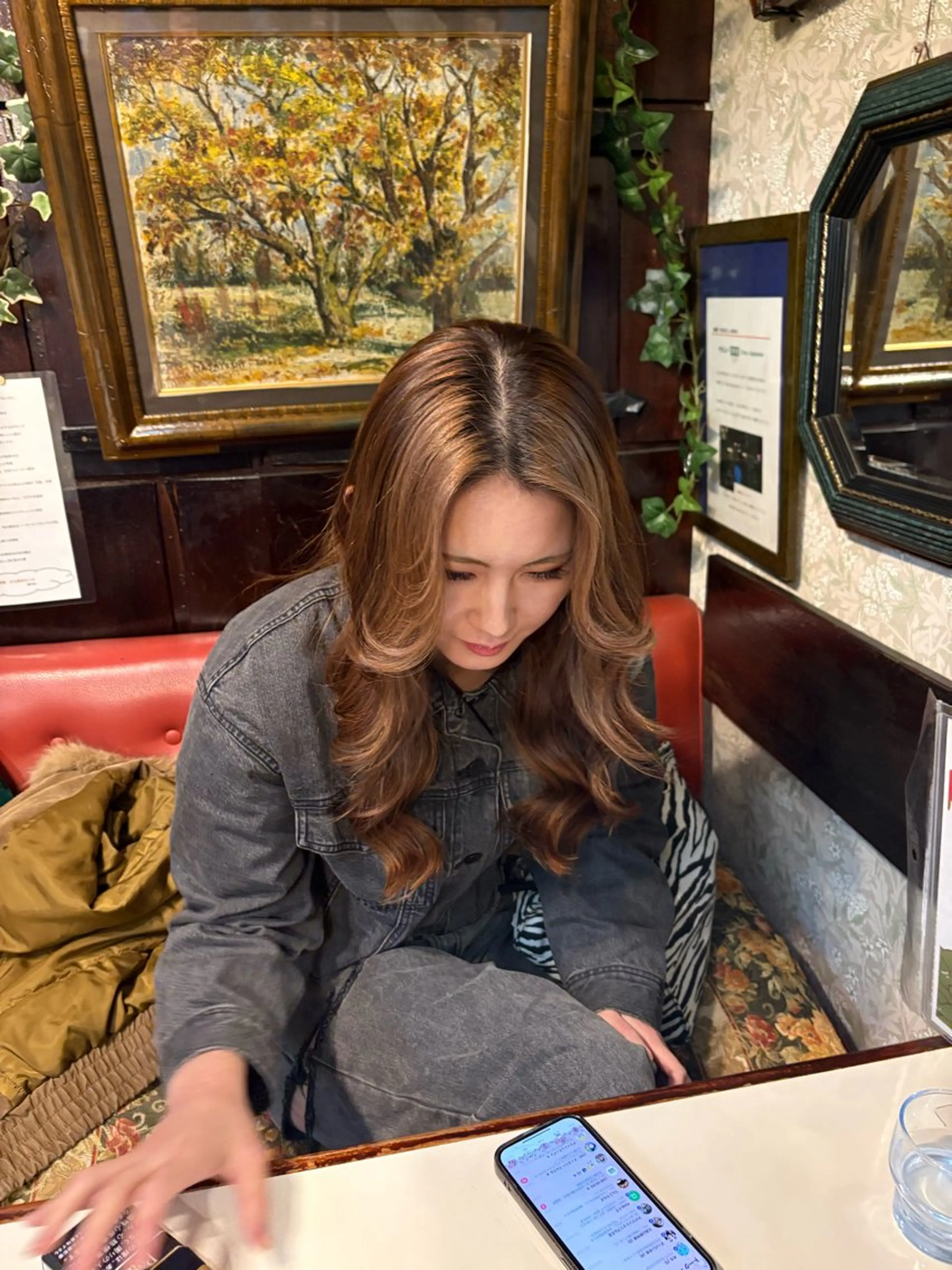 ロング カラー ヘアカラー 🐾Ash平井 ハセベ🐾のヘアスタイル