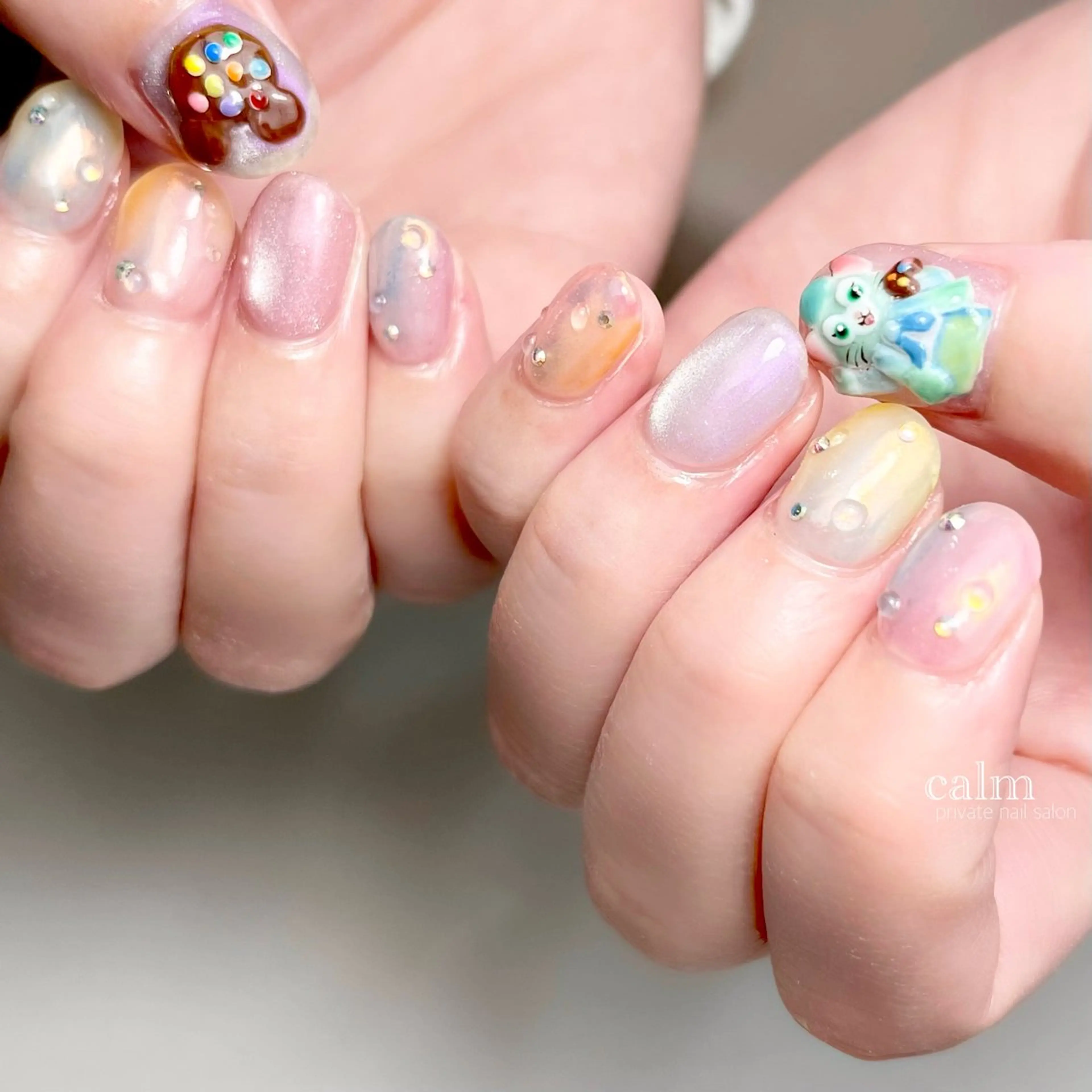 ネイル ハンドネイル calm 〔ｶｰﾑ〕のネイルデザイン