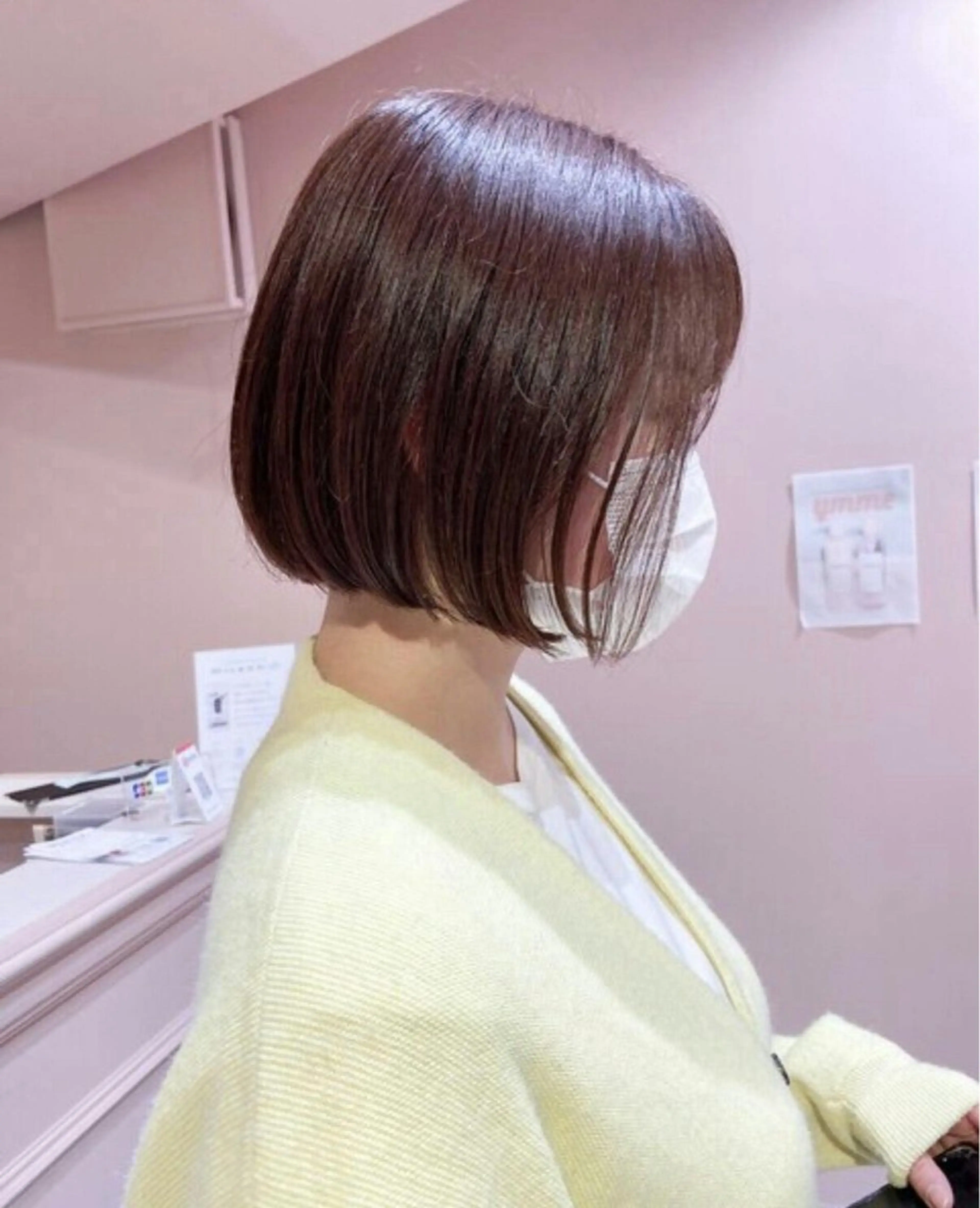 ミディアム カット 🤍艶カラー🎀ボブ 特化🎀Rio🪽のヘアスタイル