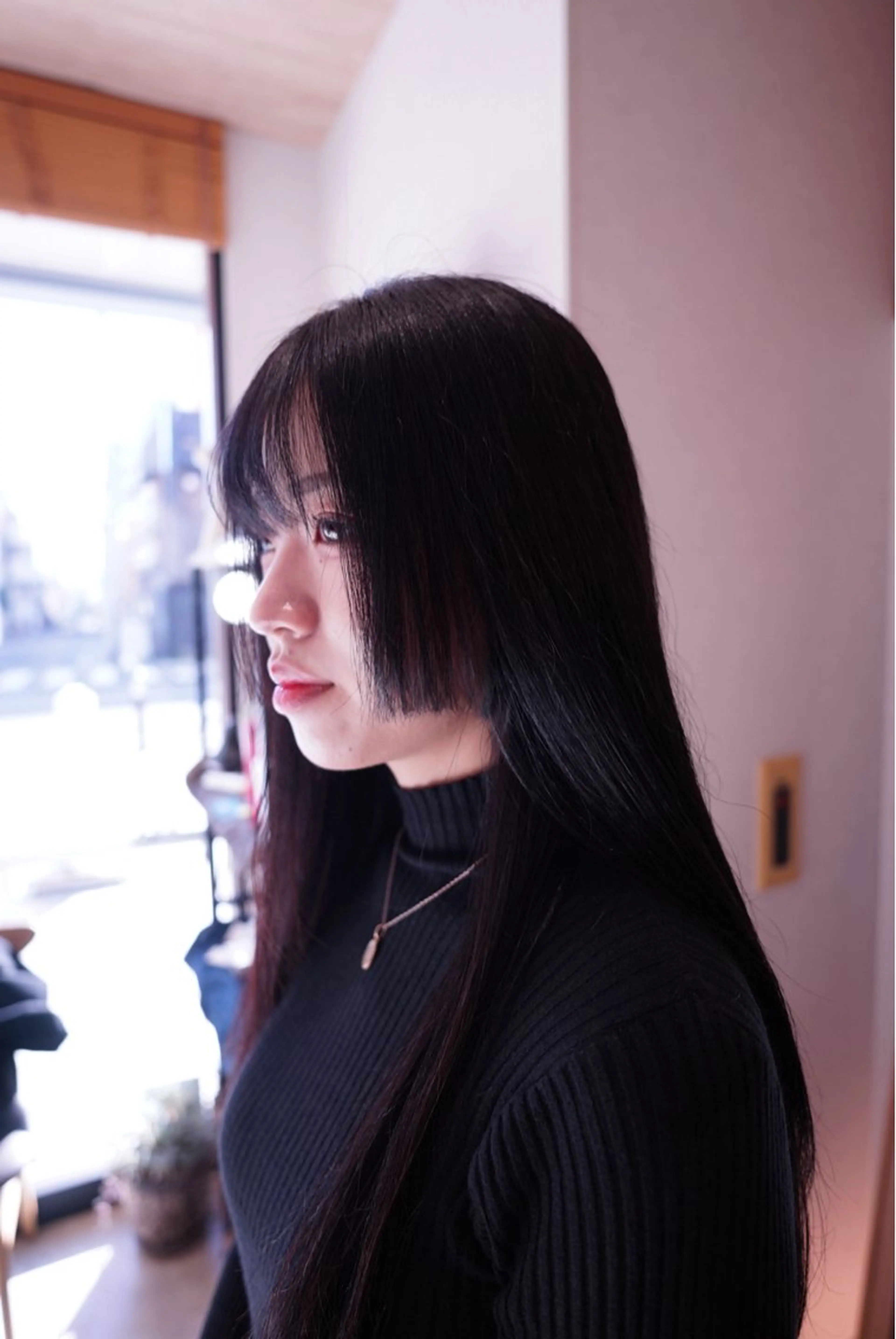 ロング カラー カット ヘアカラー トリートメント レイヤー/似合わせ/ yuan⟡.·のヘアスタイル