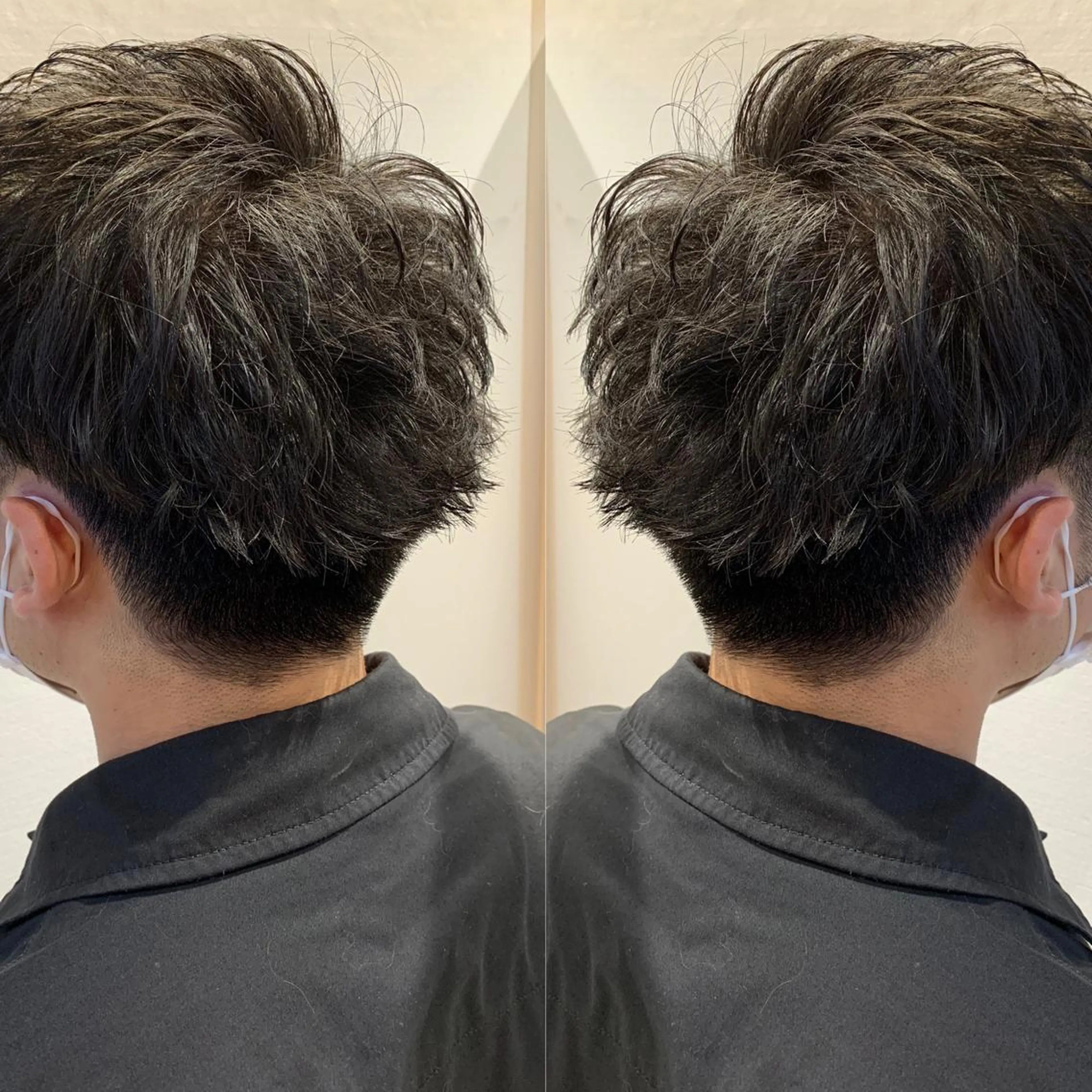 ショート パーマ ニュアンスパーマ 骨格補正施術/メンズ 専門美容師/YUYAのヘアスタイル