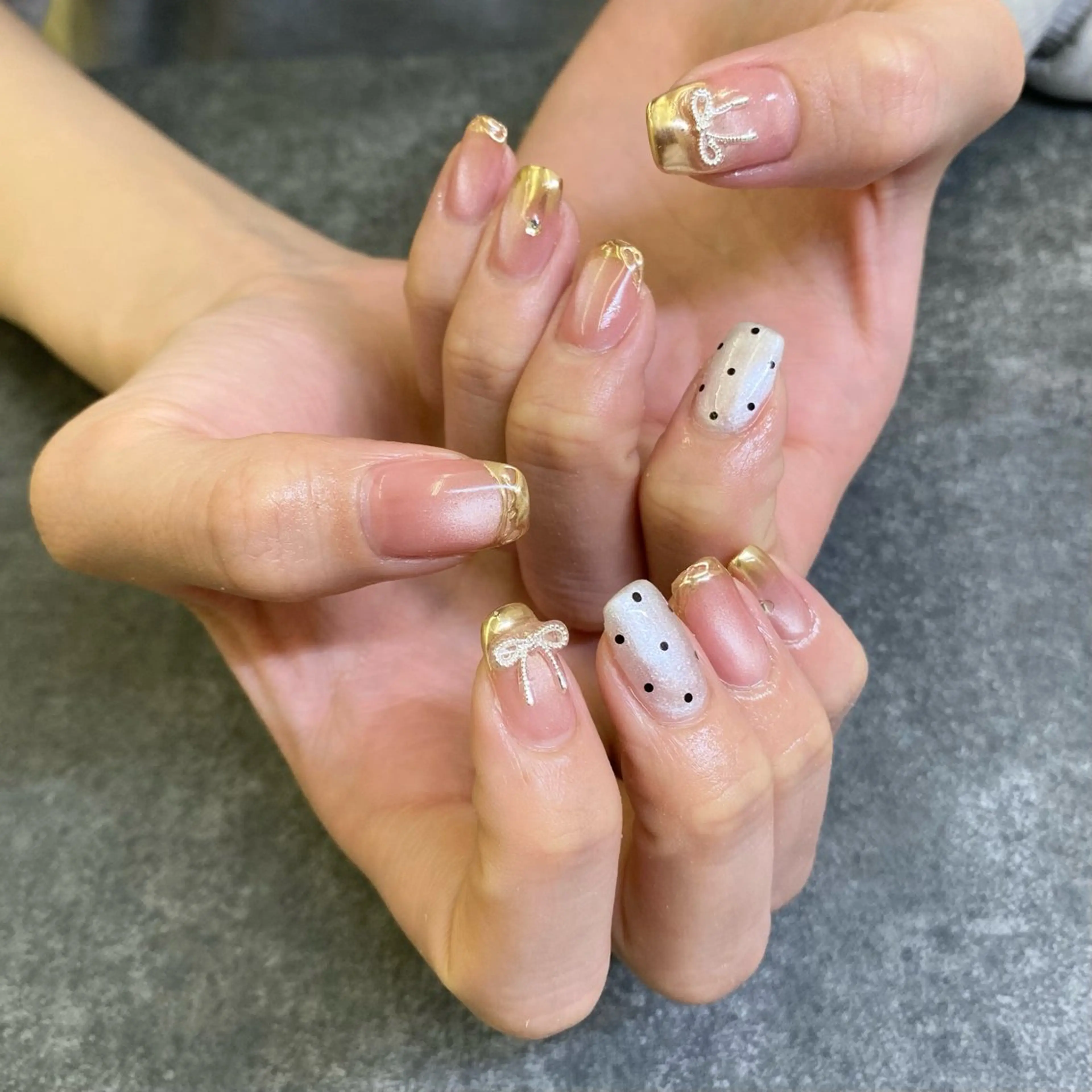 ネイル マグネットネイル ハンドネイル nail salon muuのネイルデザイン