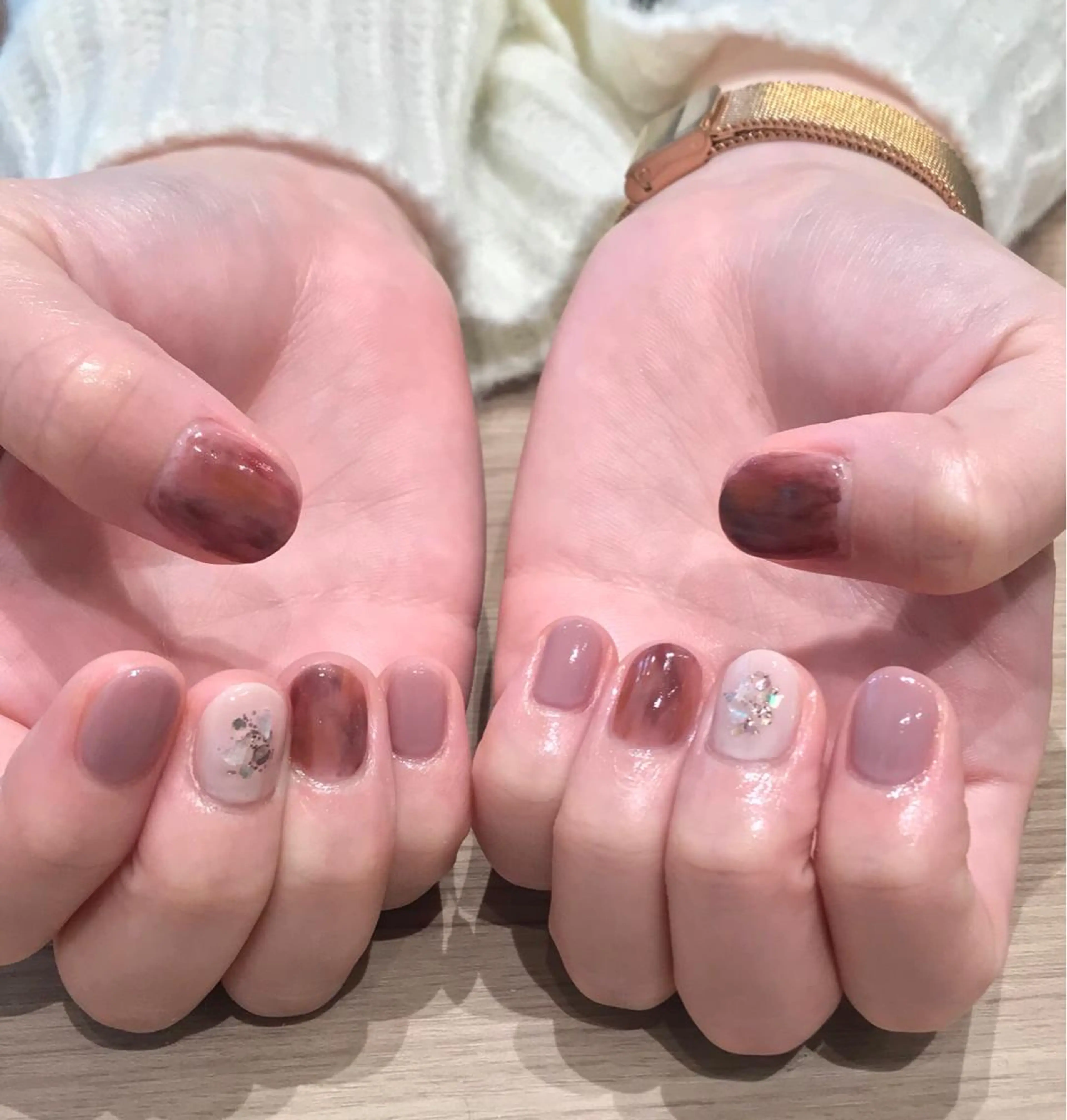 ネイル 小向 琴絵のネイルデザイン