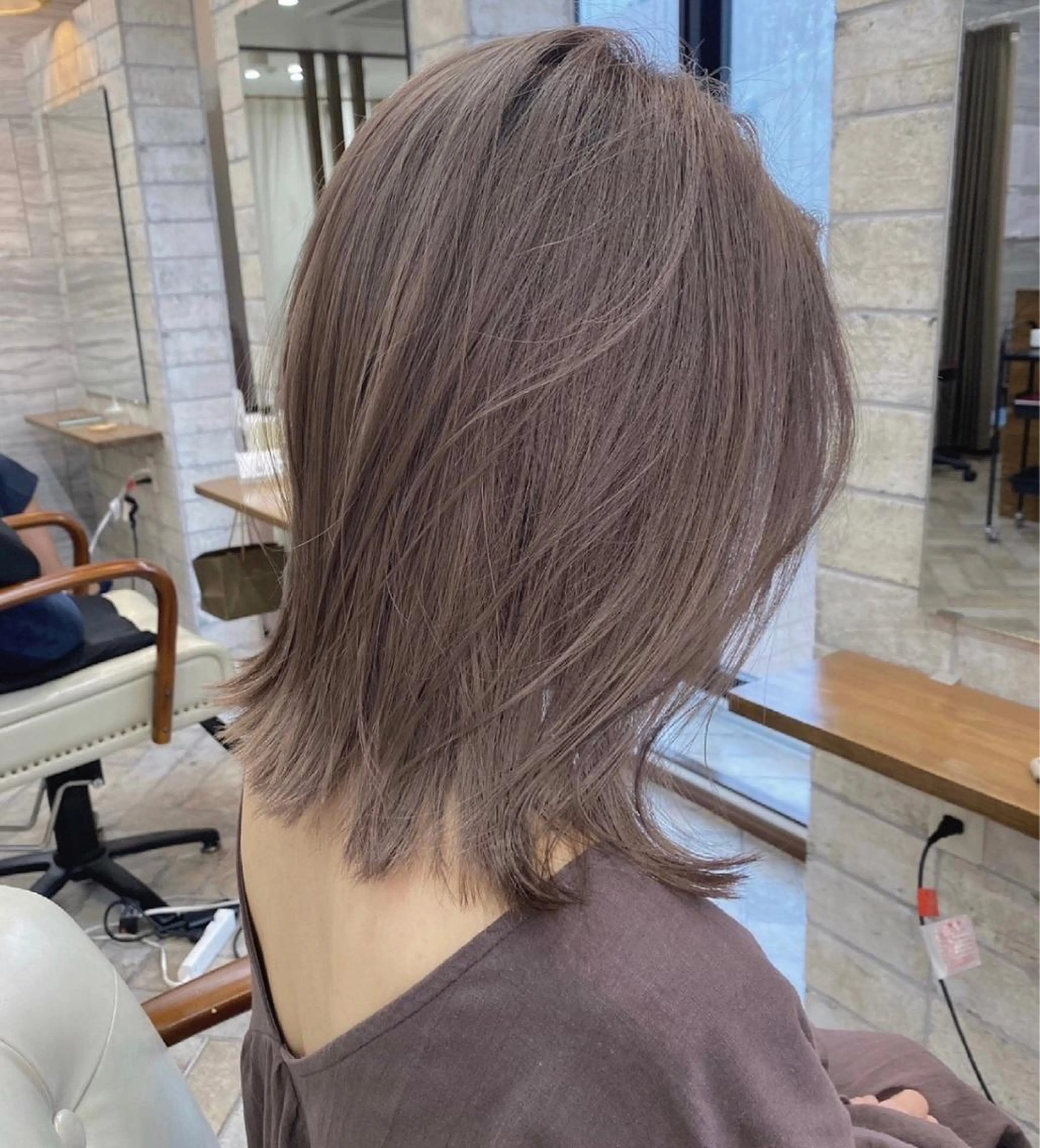 セミロング カラー パーマ ヘアアレンジ メンズ キッズ ネイル マツエク・マツパ アイブロウ ヘアカラー トリートメント エクステモデル募集 💗大阪梅田/川上のヘアスタイル