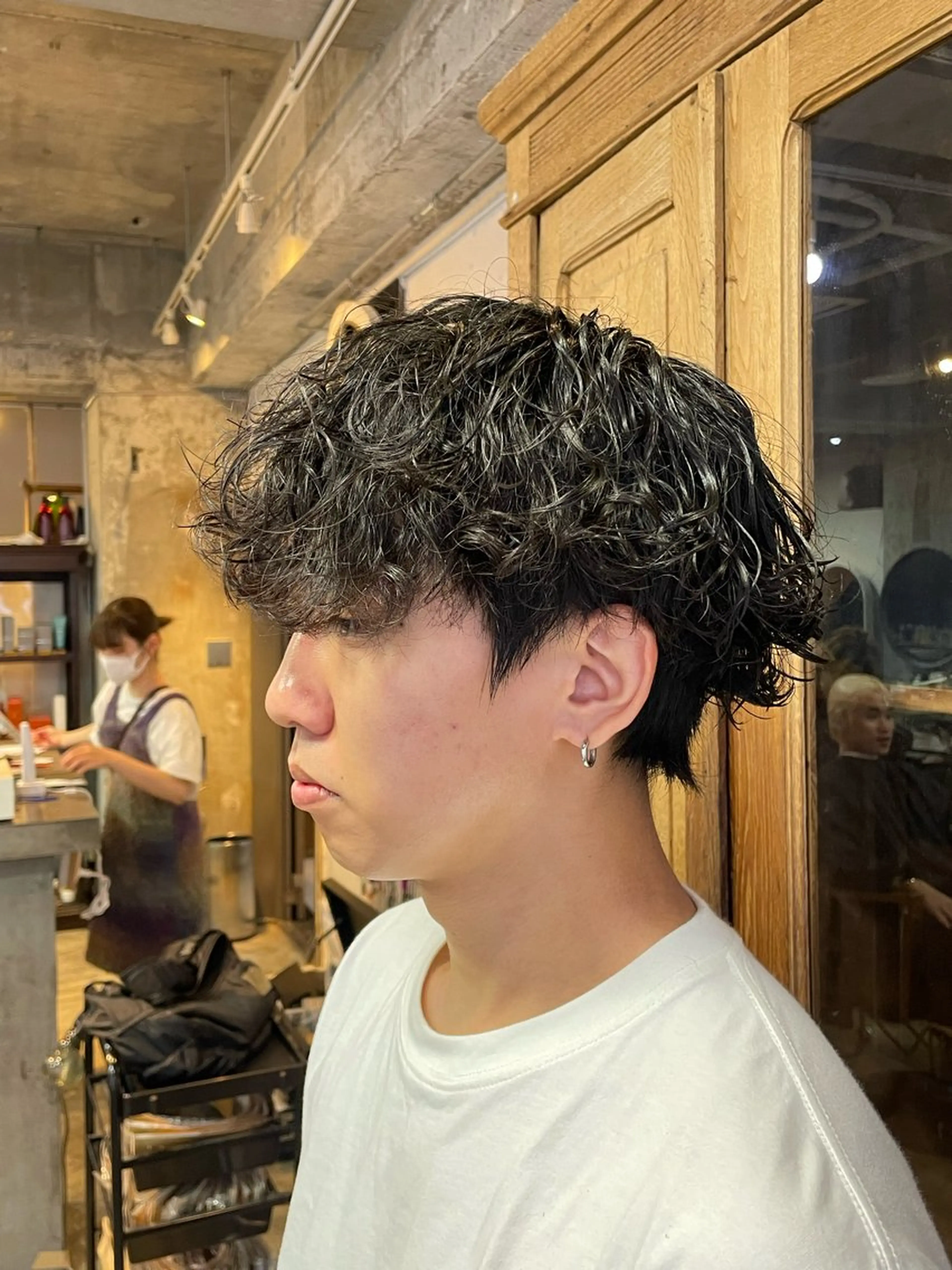 パーマ メンズ 福岡美容室【pia】 タイヘイのヘアスタイル