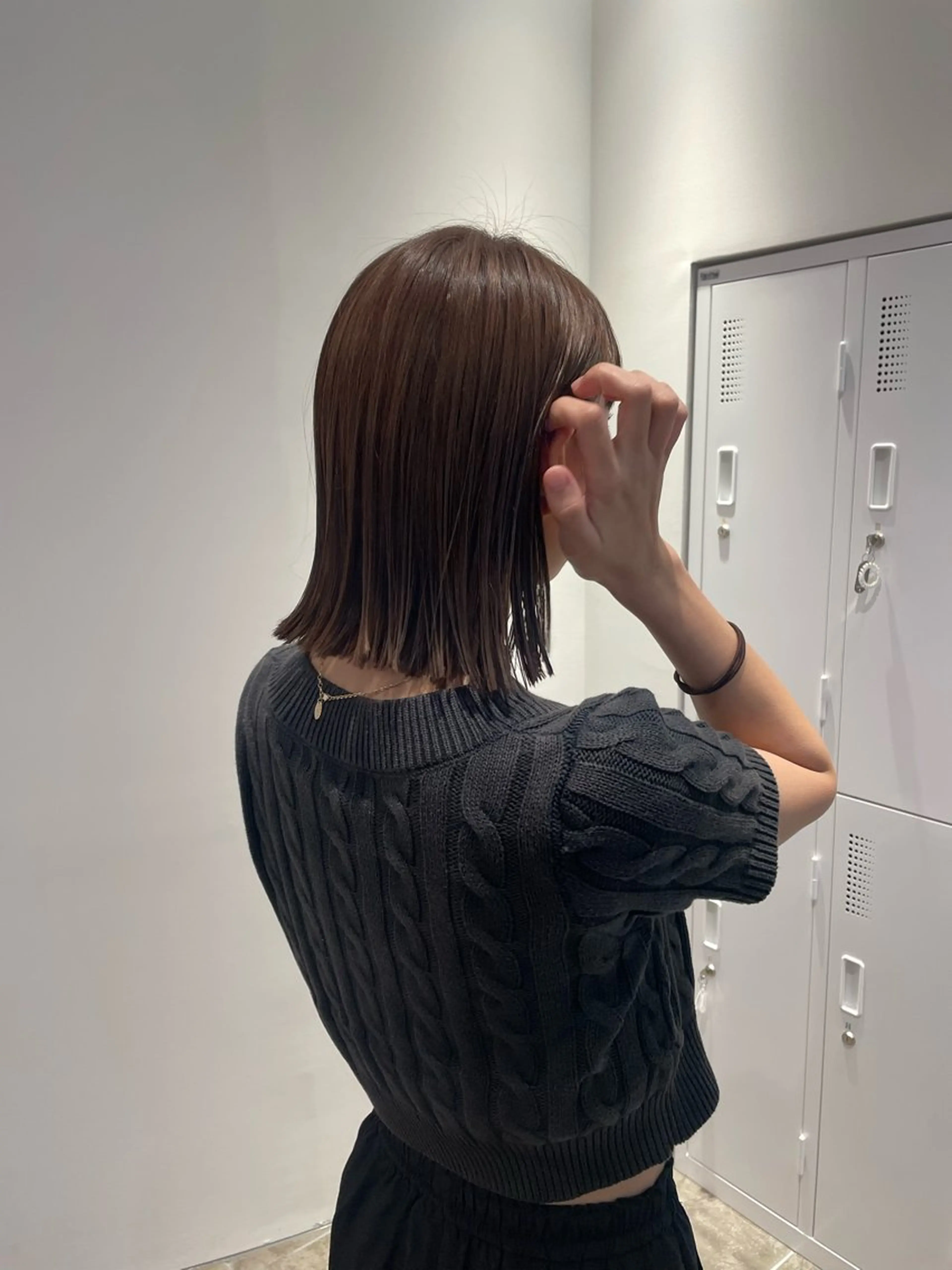 カット+ナチュラク（ストレートパーマ）の写真