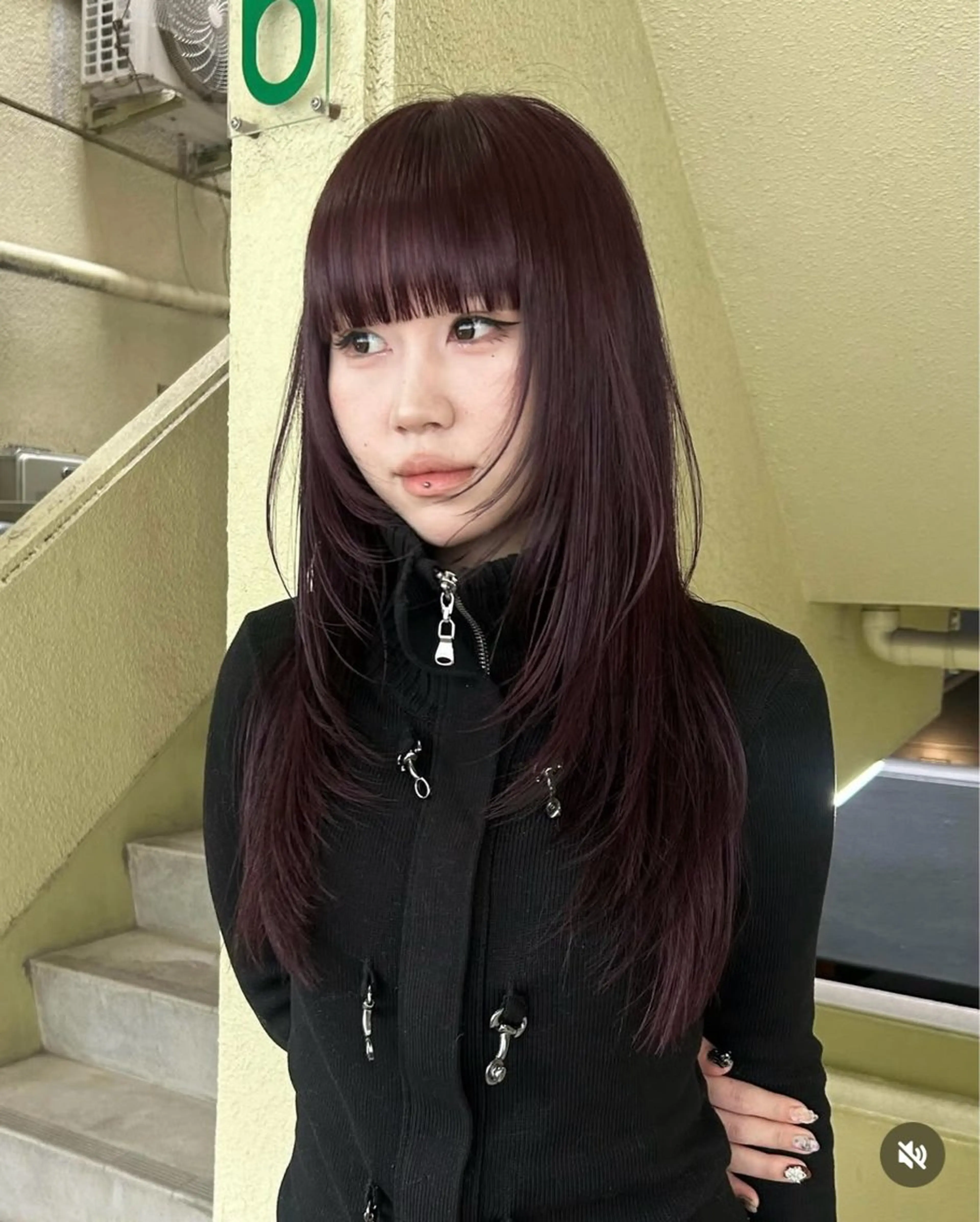 ロング 似合わせカット カット ヘアカラー トリートメント 似合わせレイヤー ＆透明感カラーのヘアスタイル