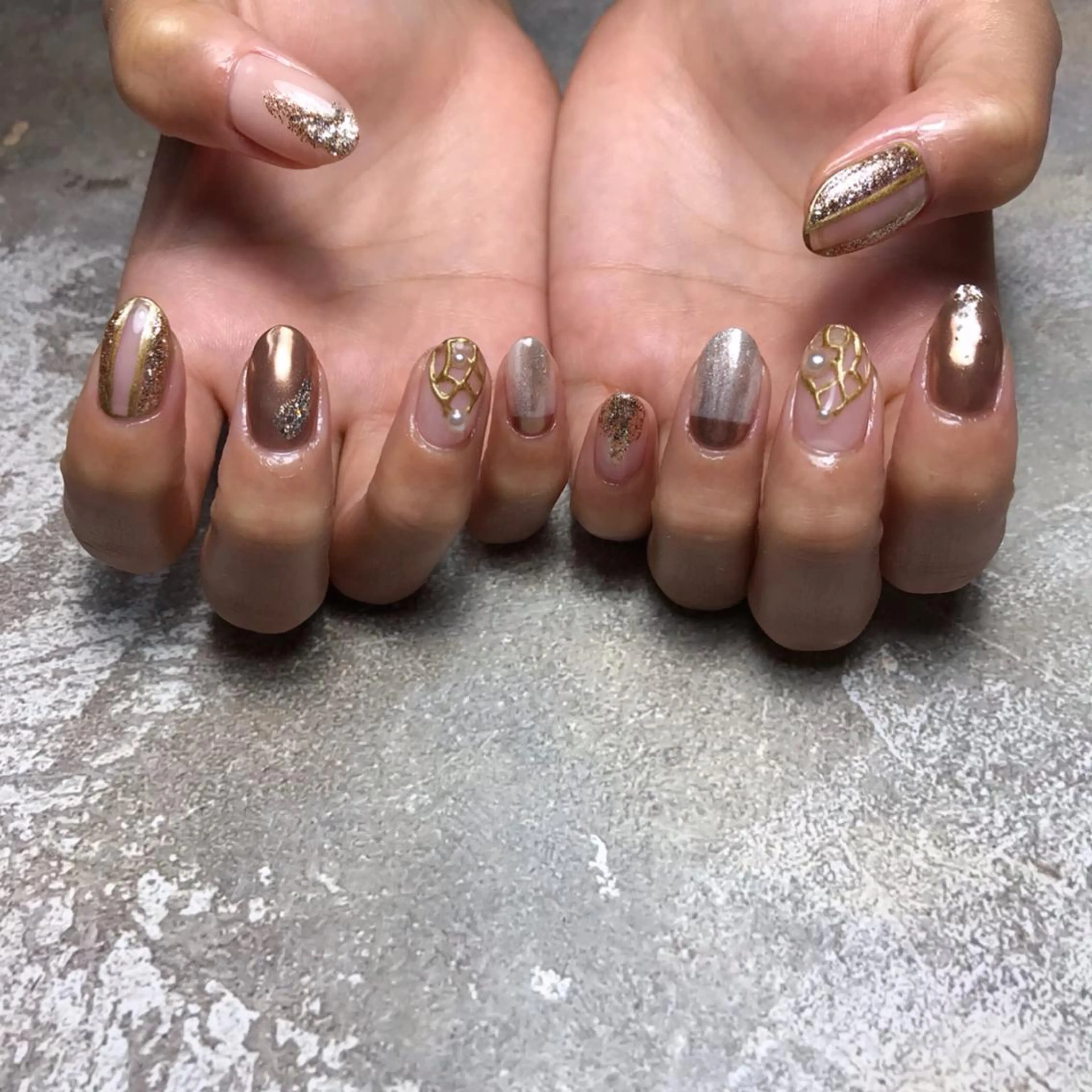 ネイル ハンドネイル 💅chainail _aiのネイルデザイン