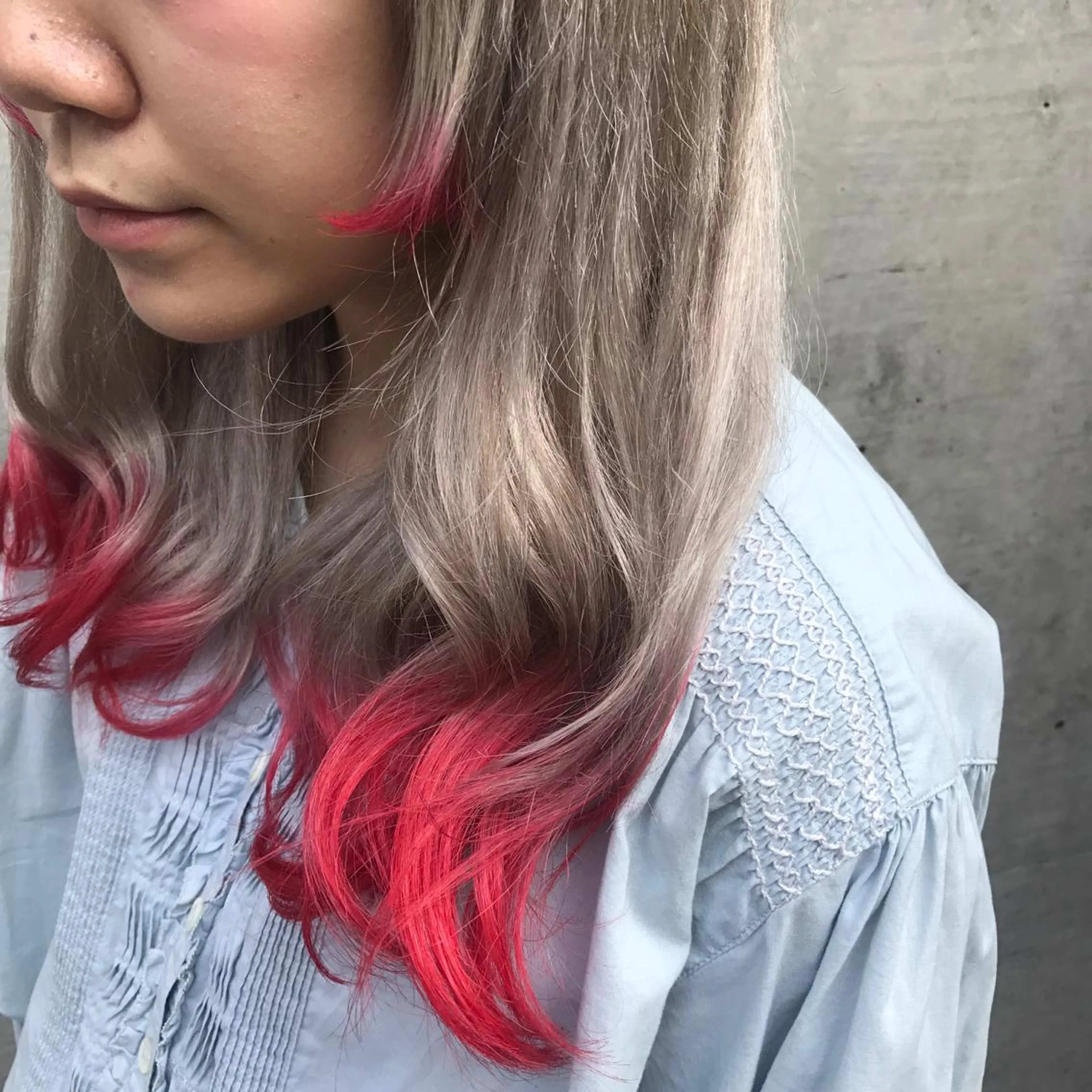 ミディアム カラー アッシュ アッシュグレー アッシュグレージュ グレージュ ヘアカラー 佐野 智史のヘアスタイル