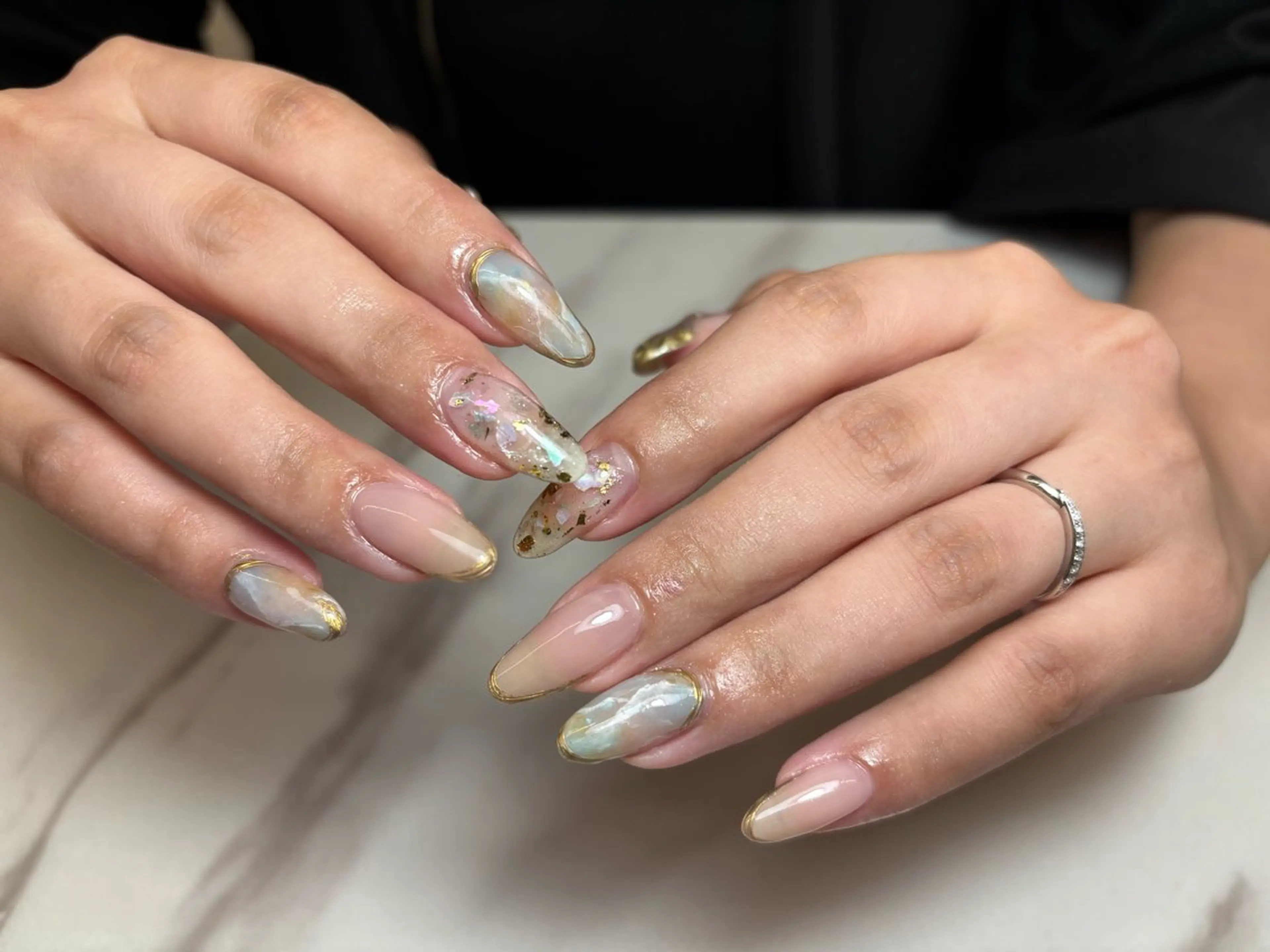 ネイル ハンドネイル zuki🌔nail ┆堺筋本町・心斎橋のネイルデザイン