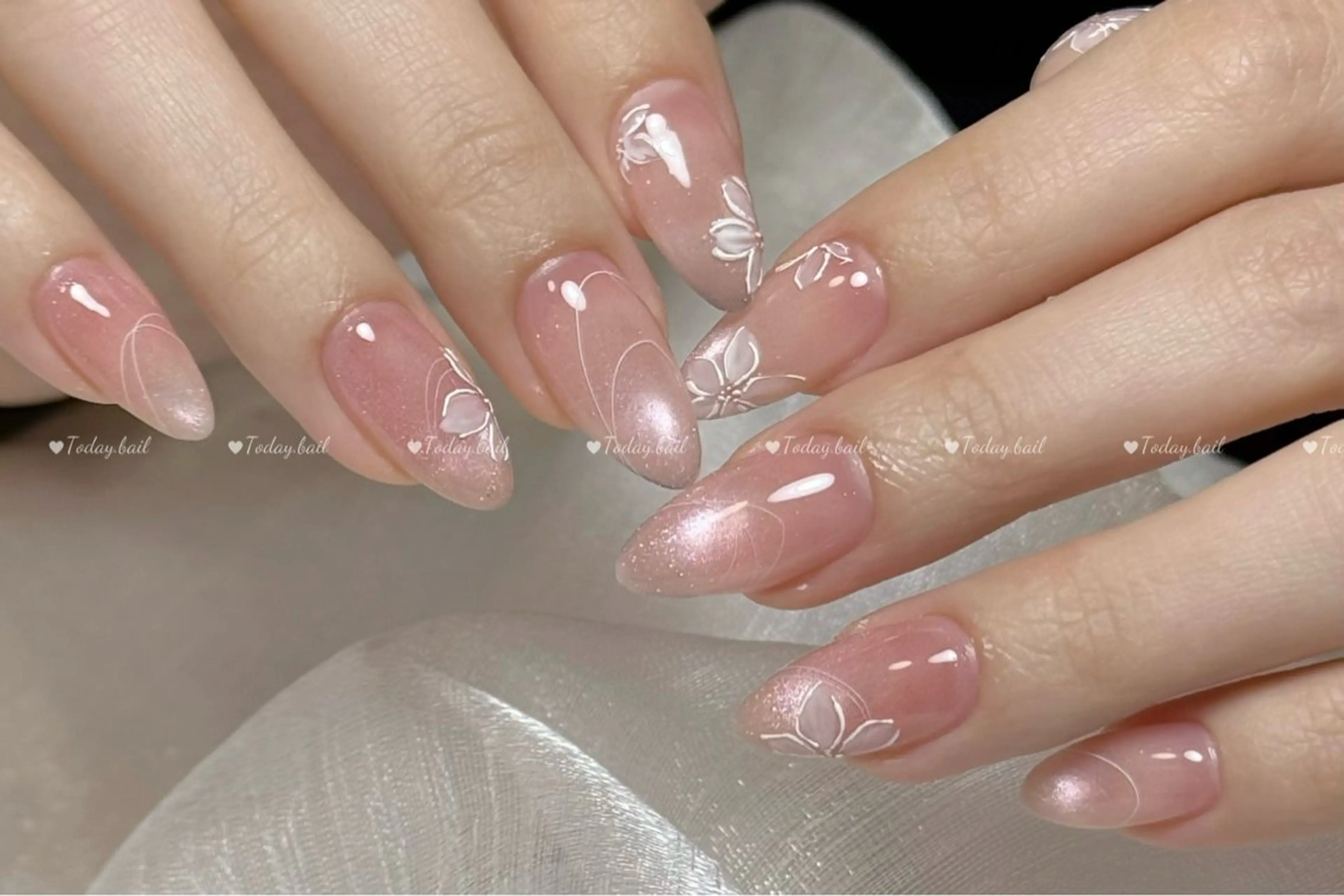 ネイル ハンドネイル 🎀Today nail💅のネイルデザイン