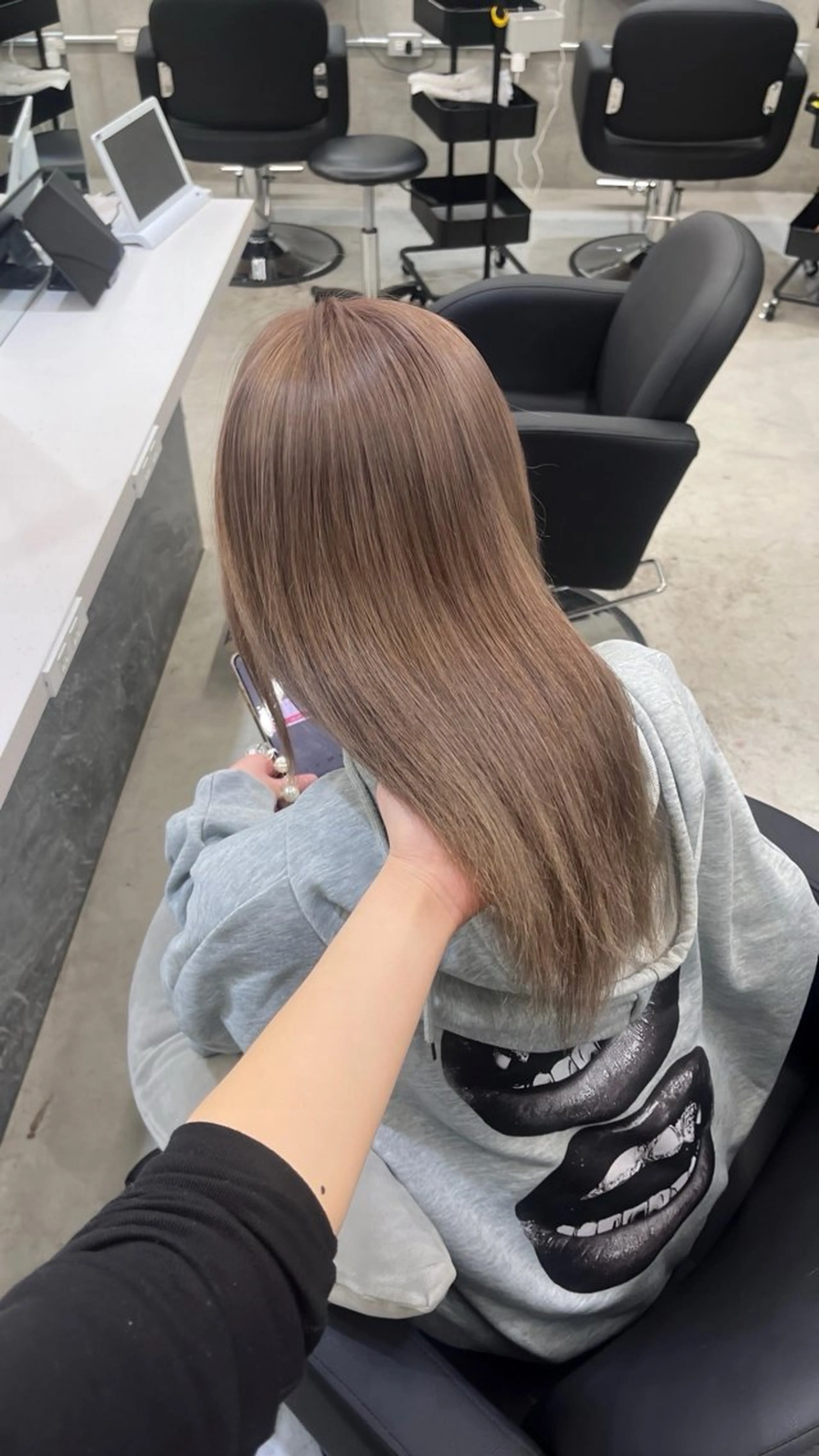 カラー KANNA🩵 /nico心斎橋のヘアスタイル