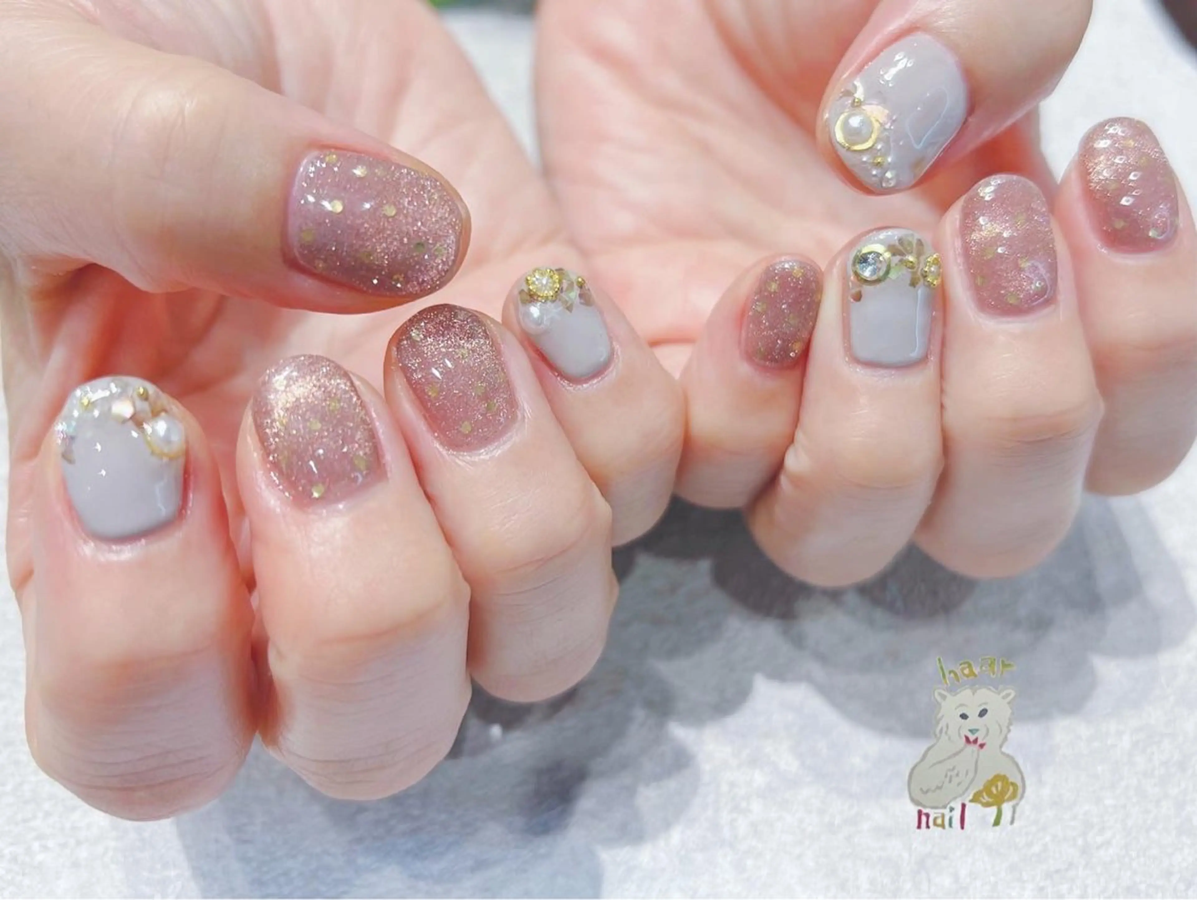 ネイル ハンドネイル 深田 加代のネイルデザイン