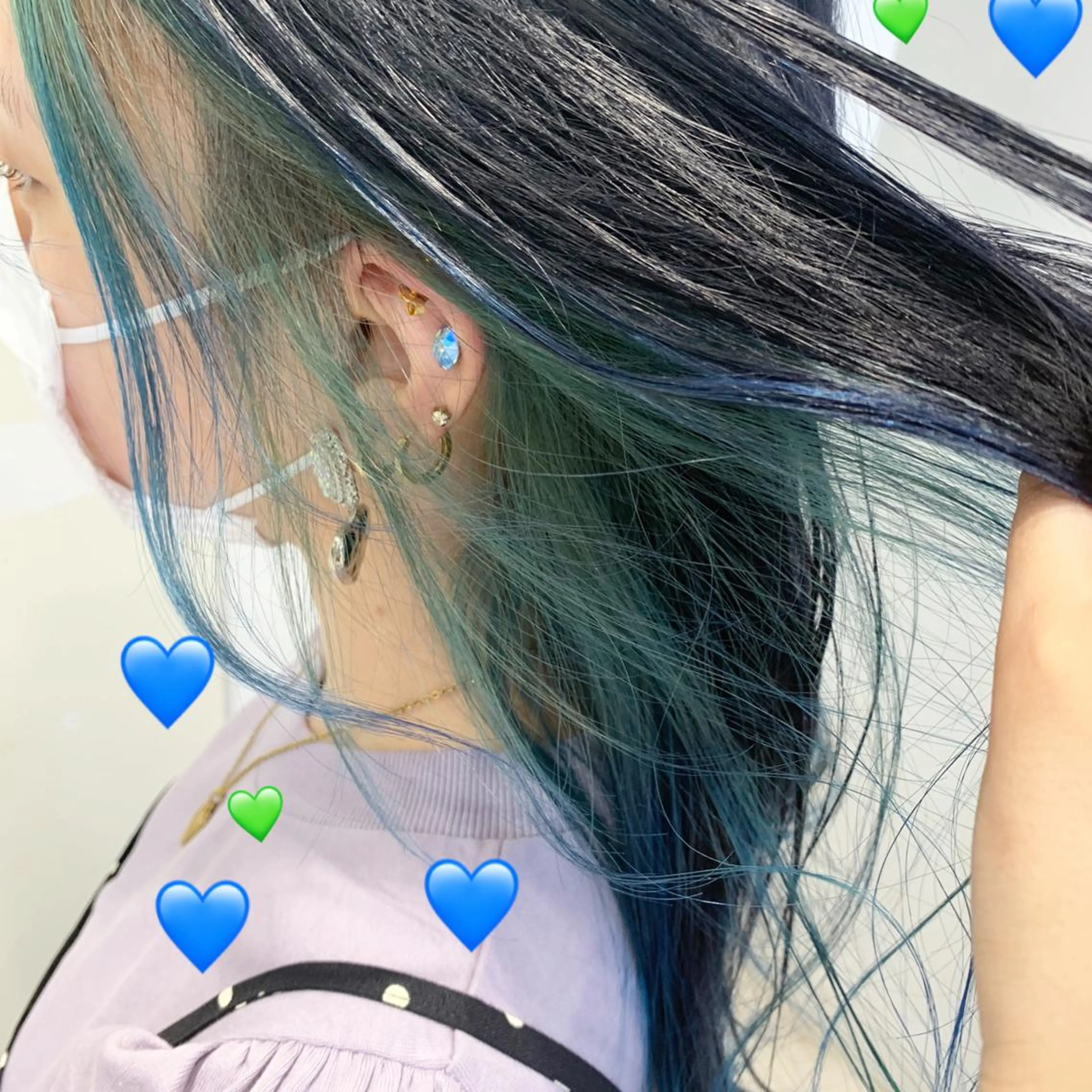ミディアム カラー 新宿駅近♡個室 ♡関口三都季🌜のヘアスタイル