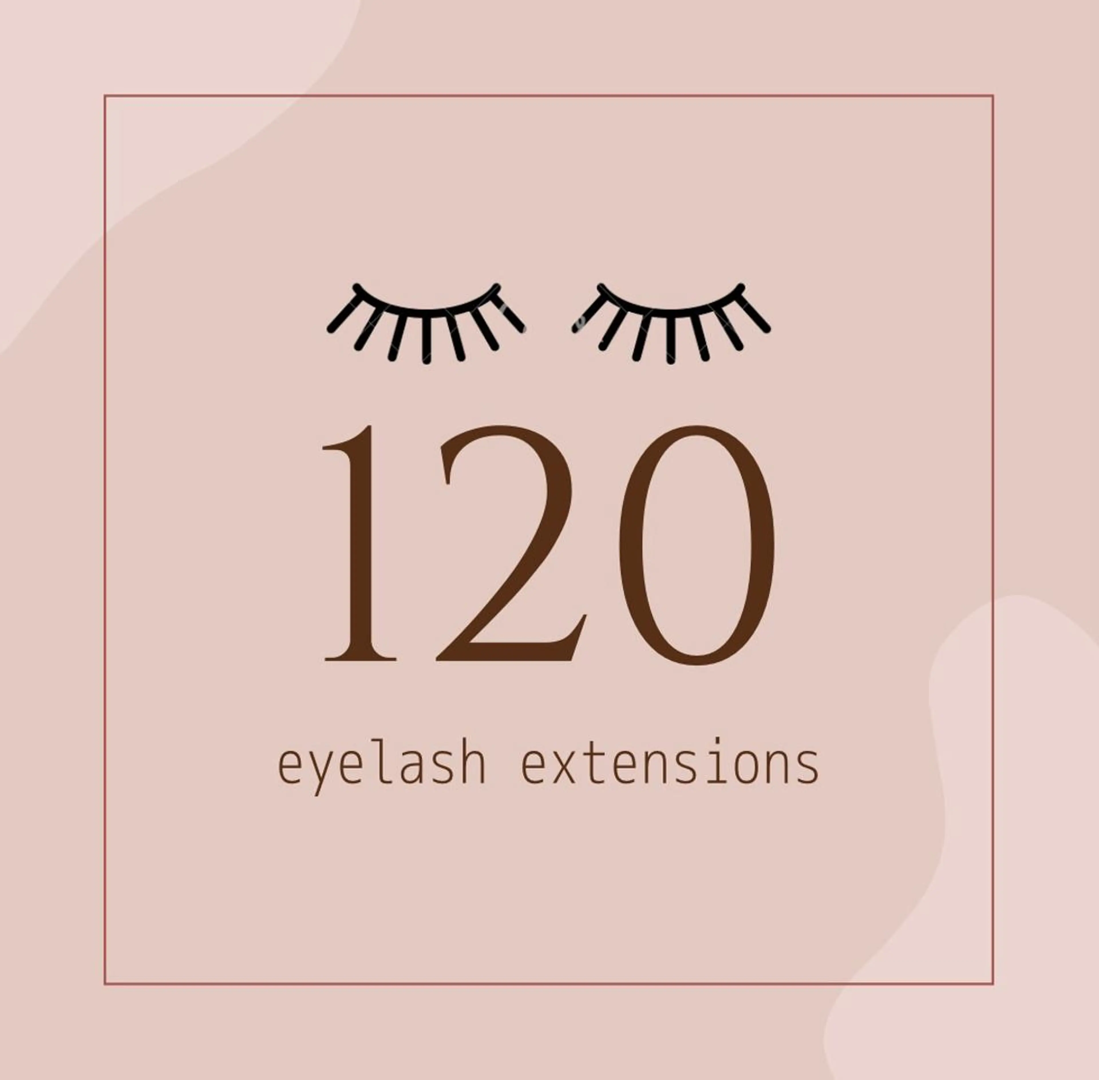 特殊な形状で持続力◎フラットラッシュ 〘120本〙の写真