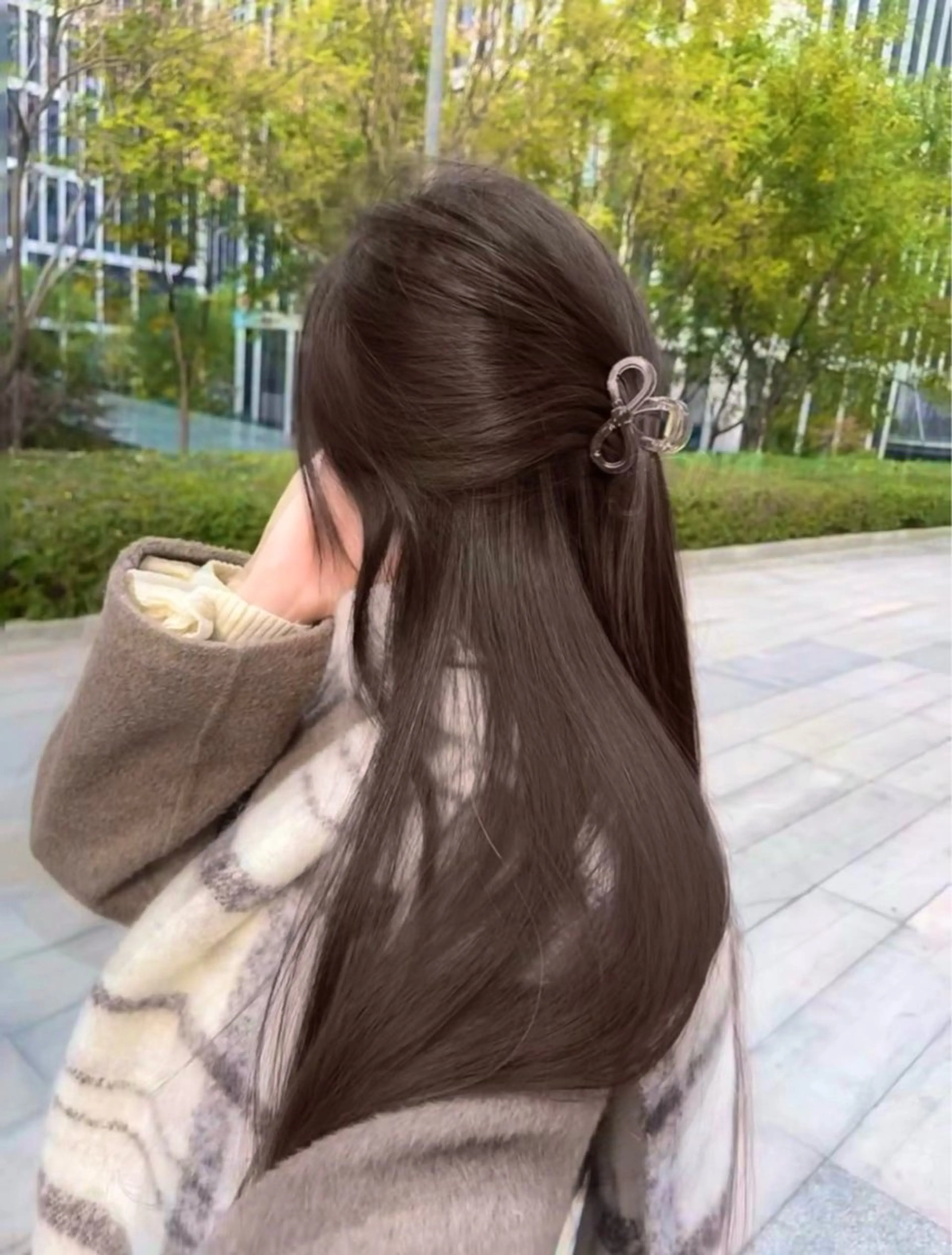 ロング 韓国っぽ×透け感🪽 Fumi 🤍のヘアスタイル