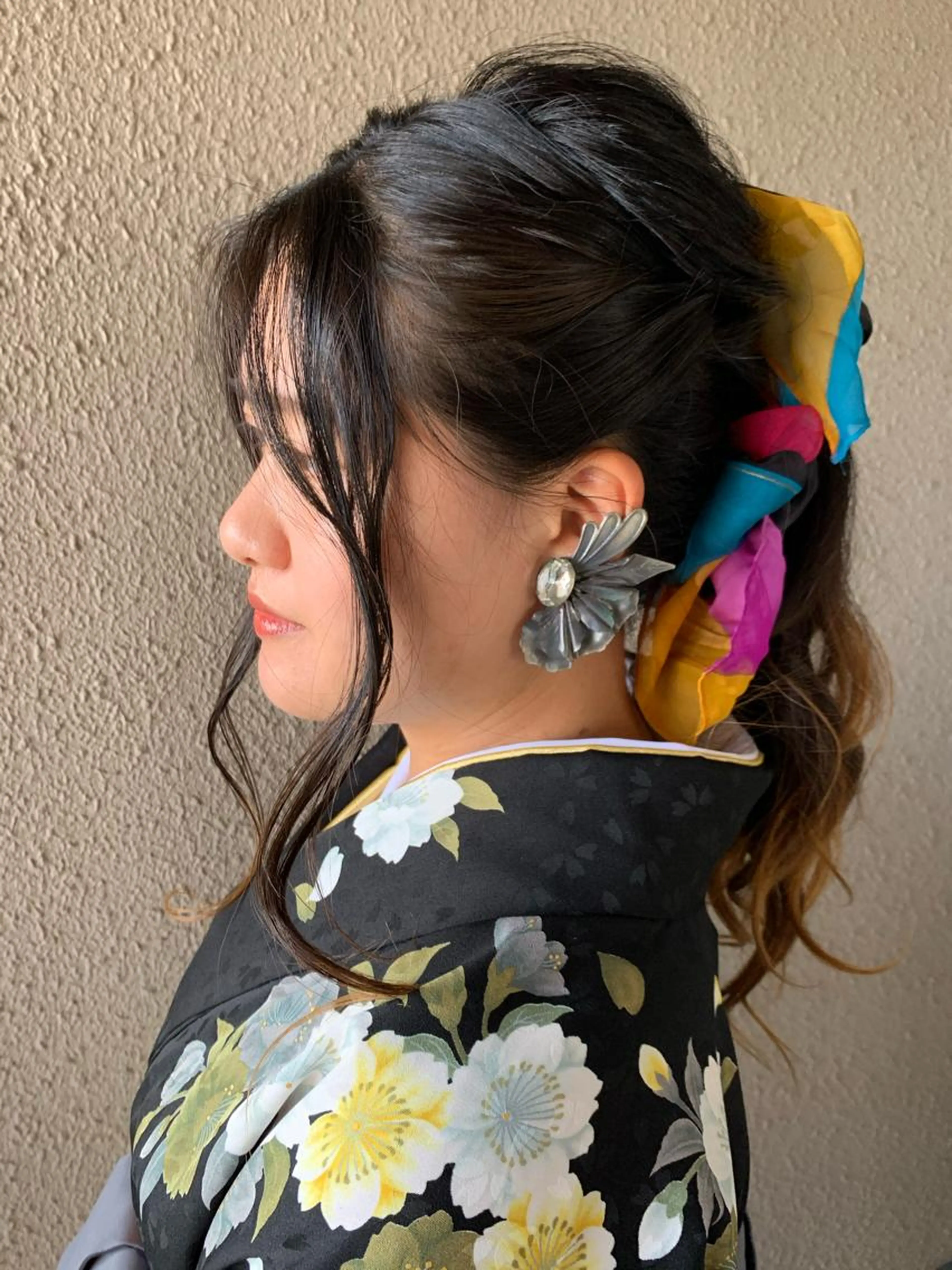 🎉｜成人式・卒業式｜ヘアセット＆メイク・着付け〔振り袖・袴〕の写真