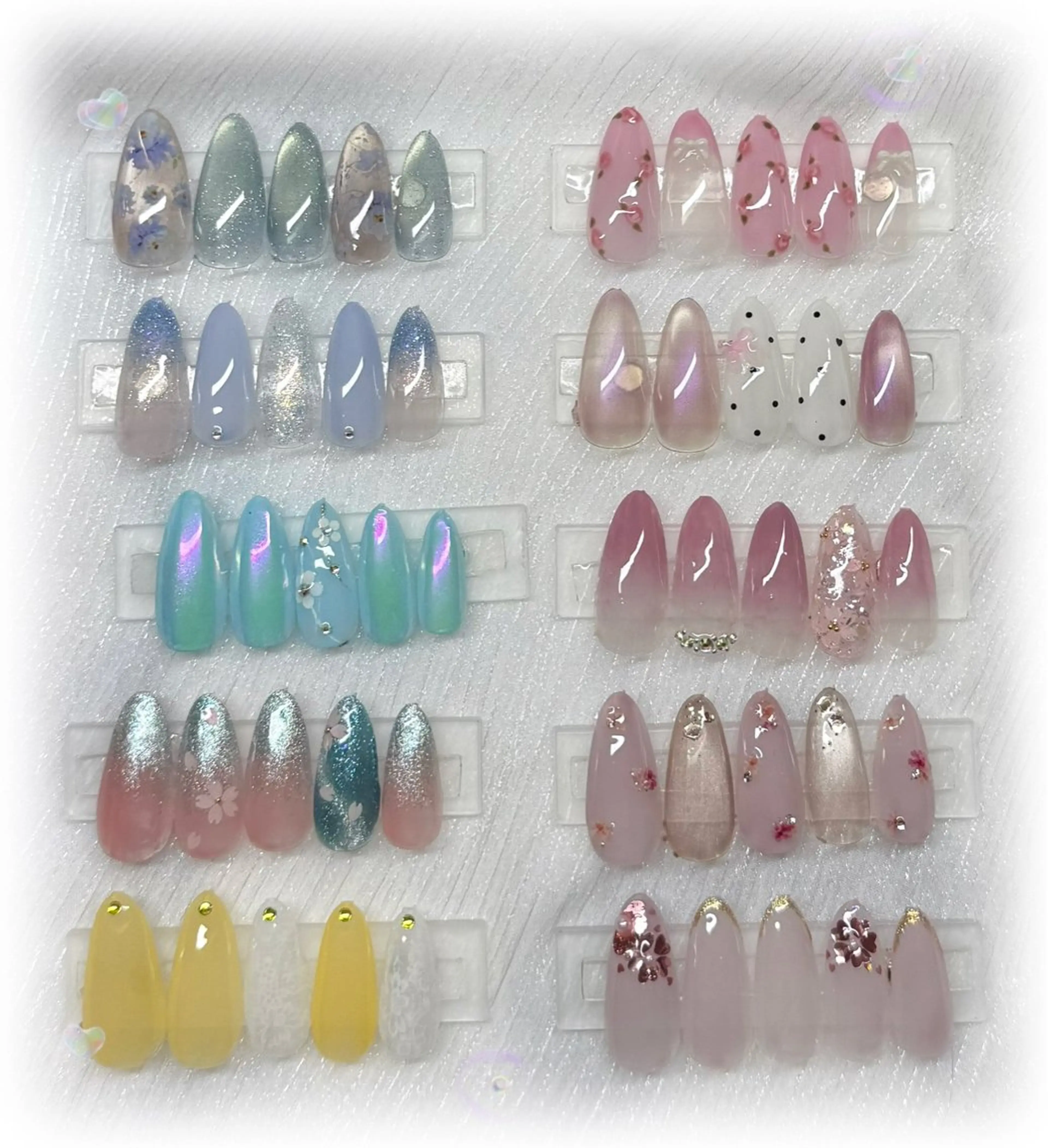 ネイル 春ネイル ハンドネイル ハンドケア Heartful nailのネイルデザイン