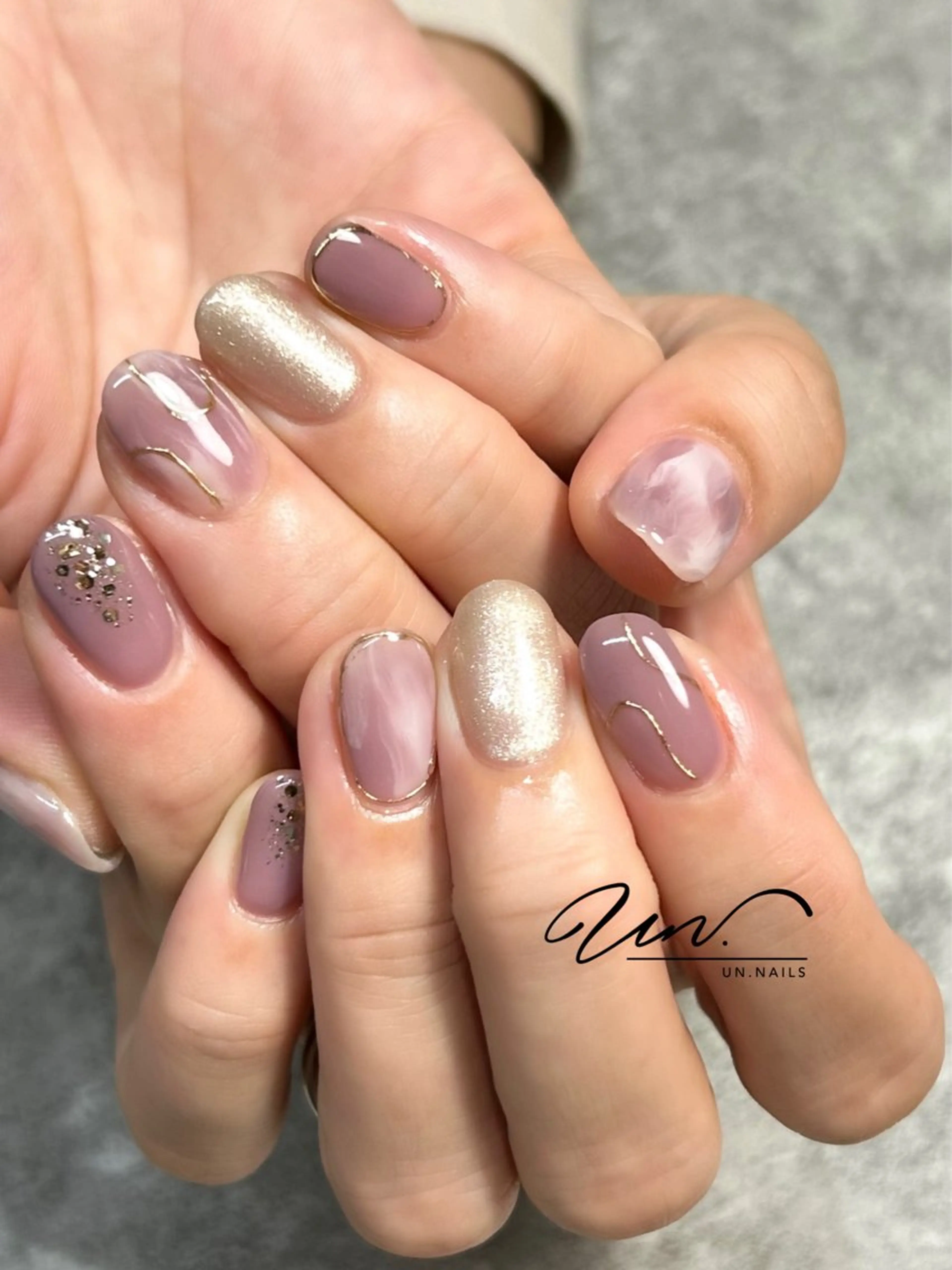 ネイル UN.nails ＊センター南のネイルデザイン