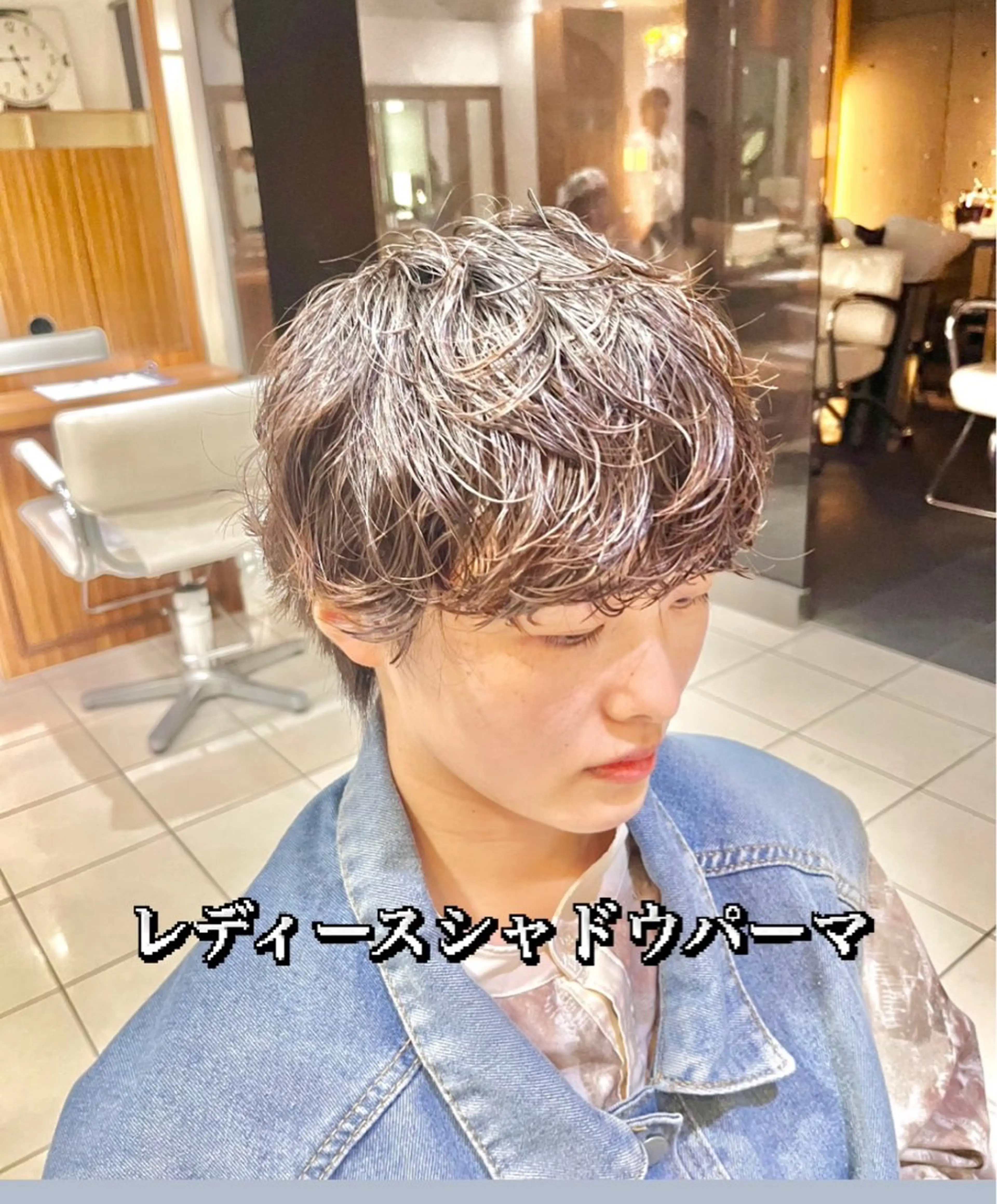 ショート パーマ カット パーマ 【髪質改善パーマ特化 】🔥Yoshiyaのヘアスタイル