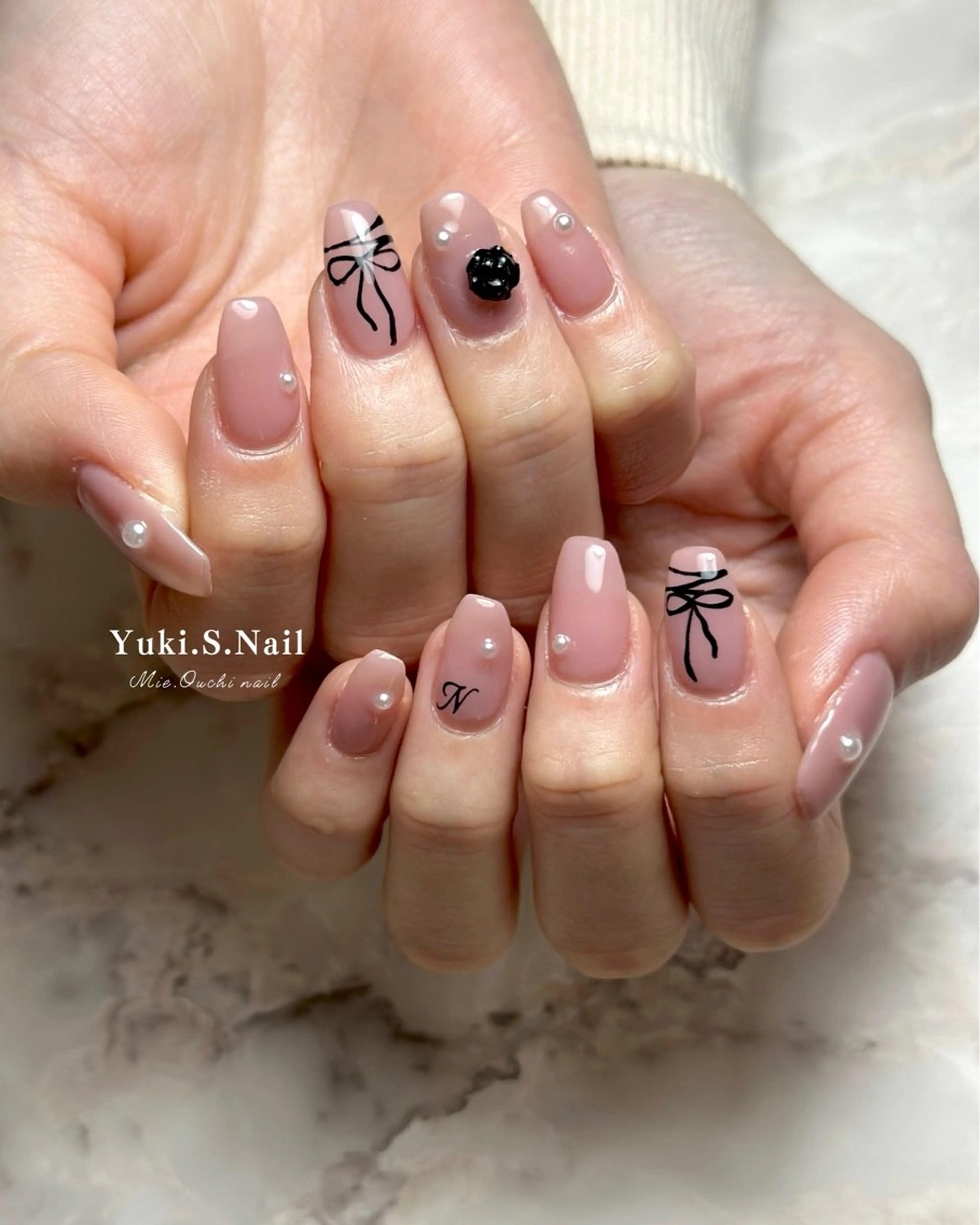 ショート ハンドネイル Yuki S.Nailのネイルデザイン