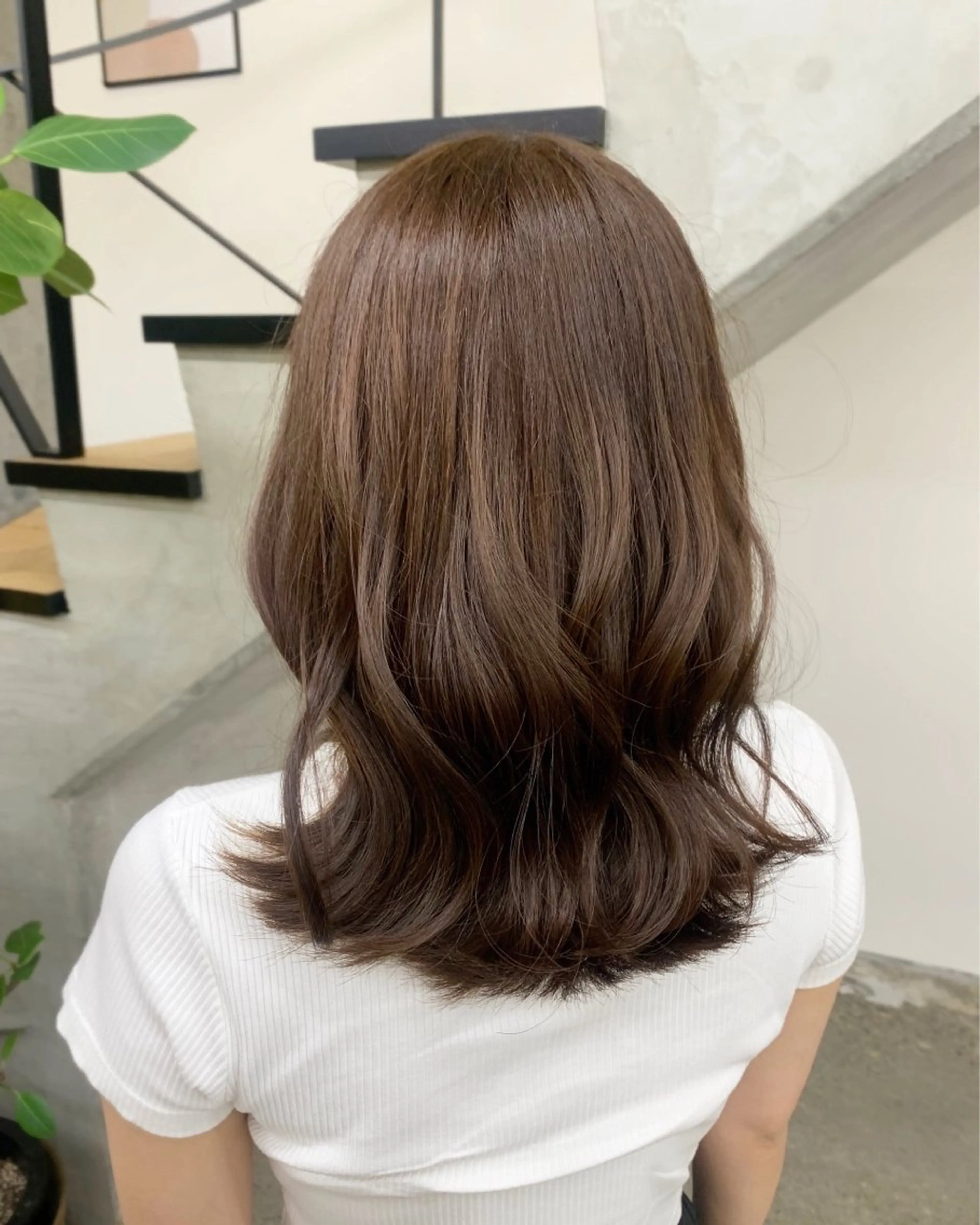 ミディアム 韓国トレンド💓‪ 阿部あんじゅのヘアスタイル