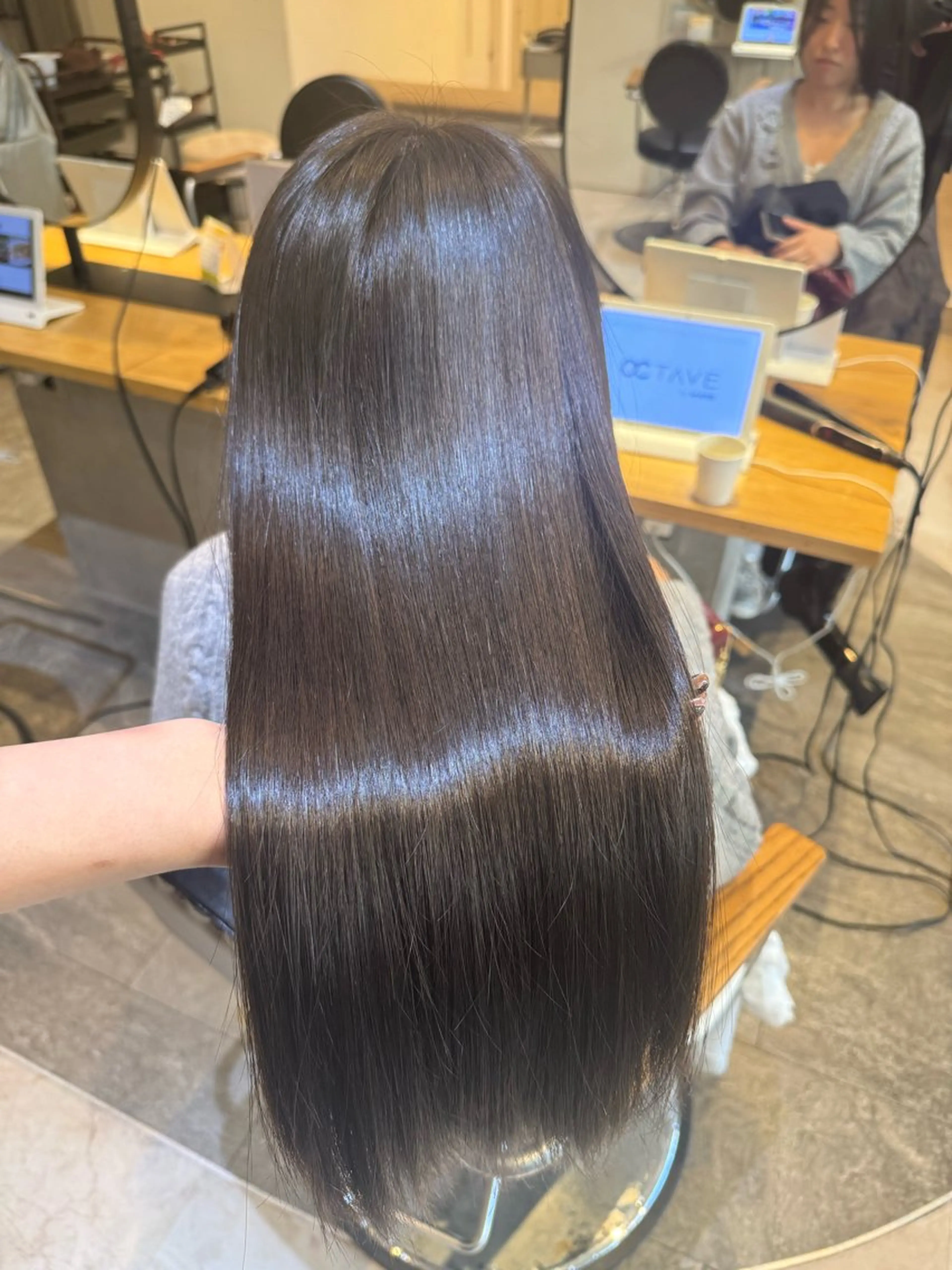 ロング ヘアカラー トリートメント 💎艶カラー髪質改善 💎🐇uraraのヘアスタイル