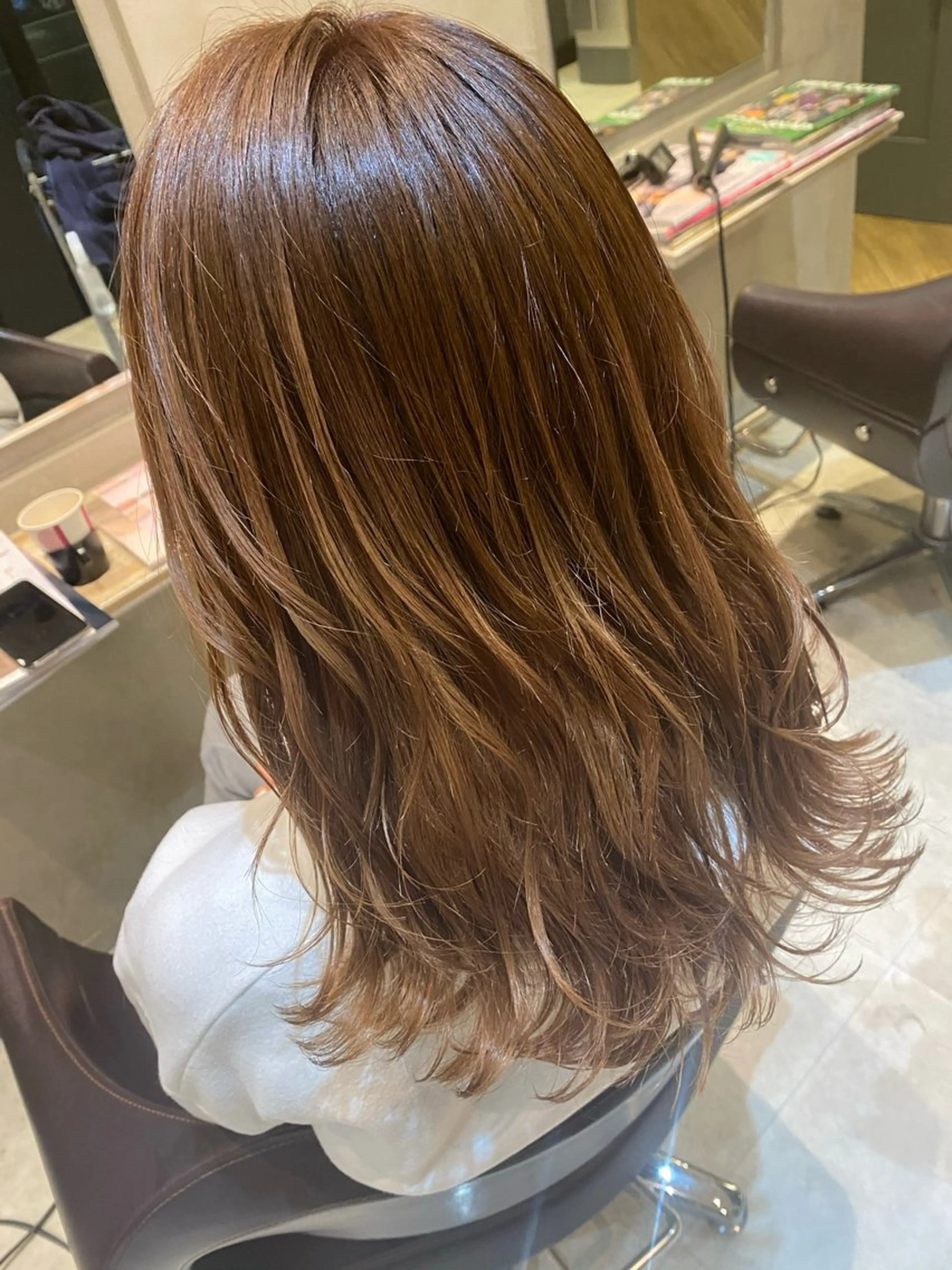 ロング カラー 塚本 昂のヘアスタイル