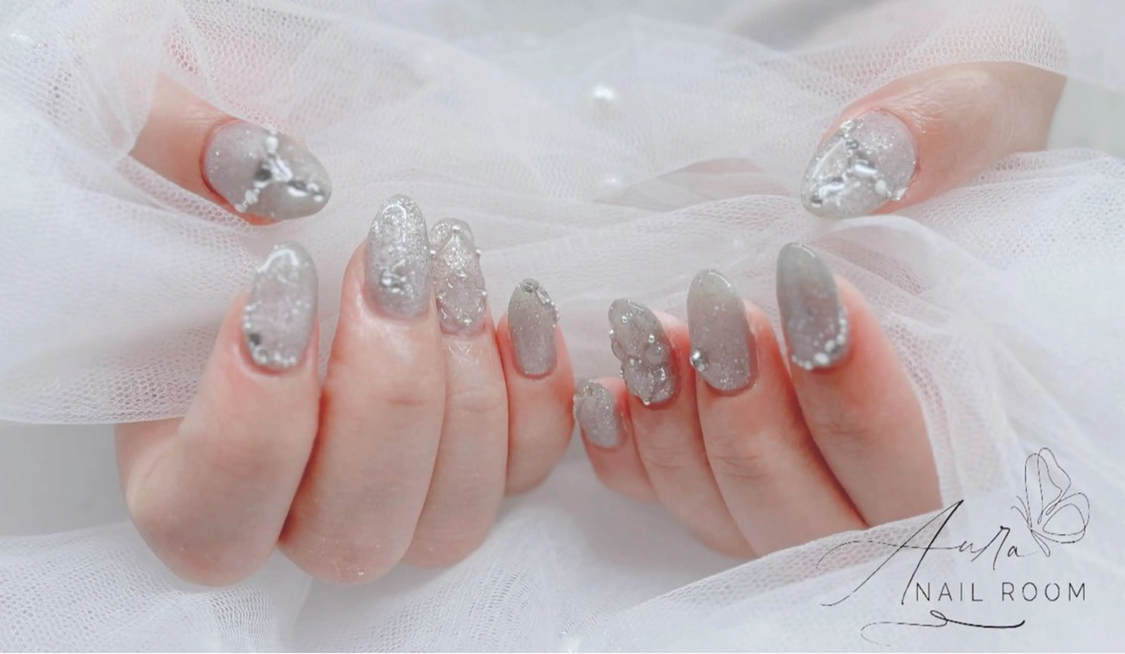 ネイル 持ち込み Aura Nail Roomのネイルデザイン