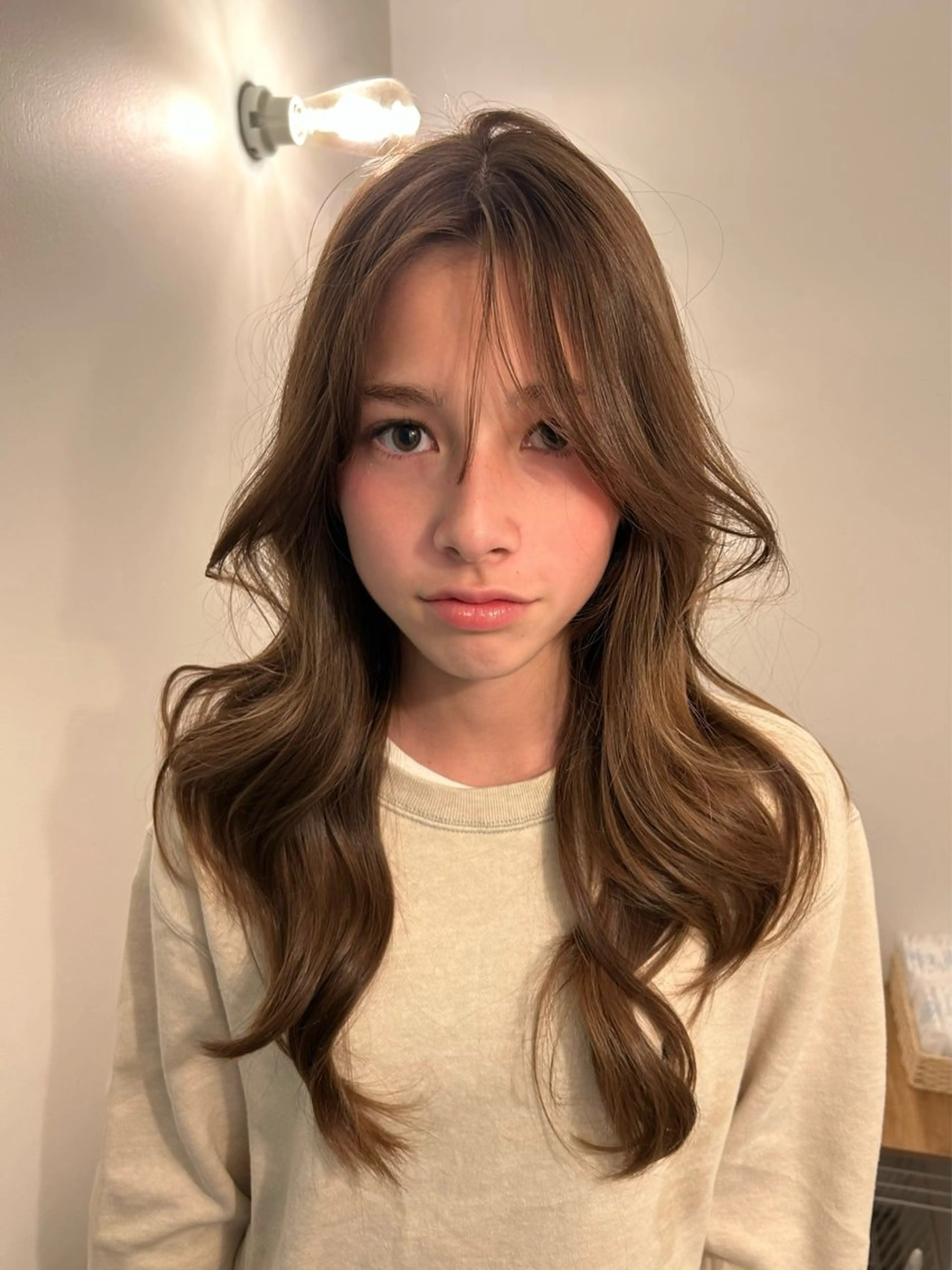ロング カット ヘアカラー ano ♡のヘアスタイル