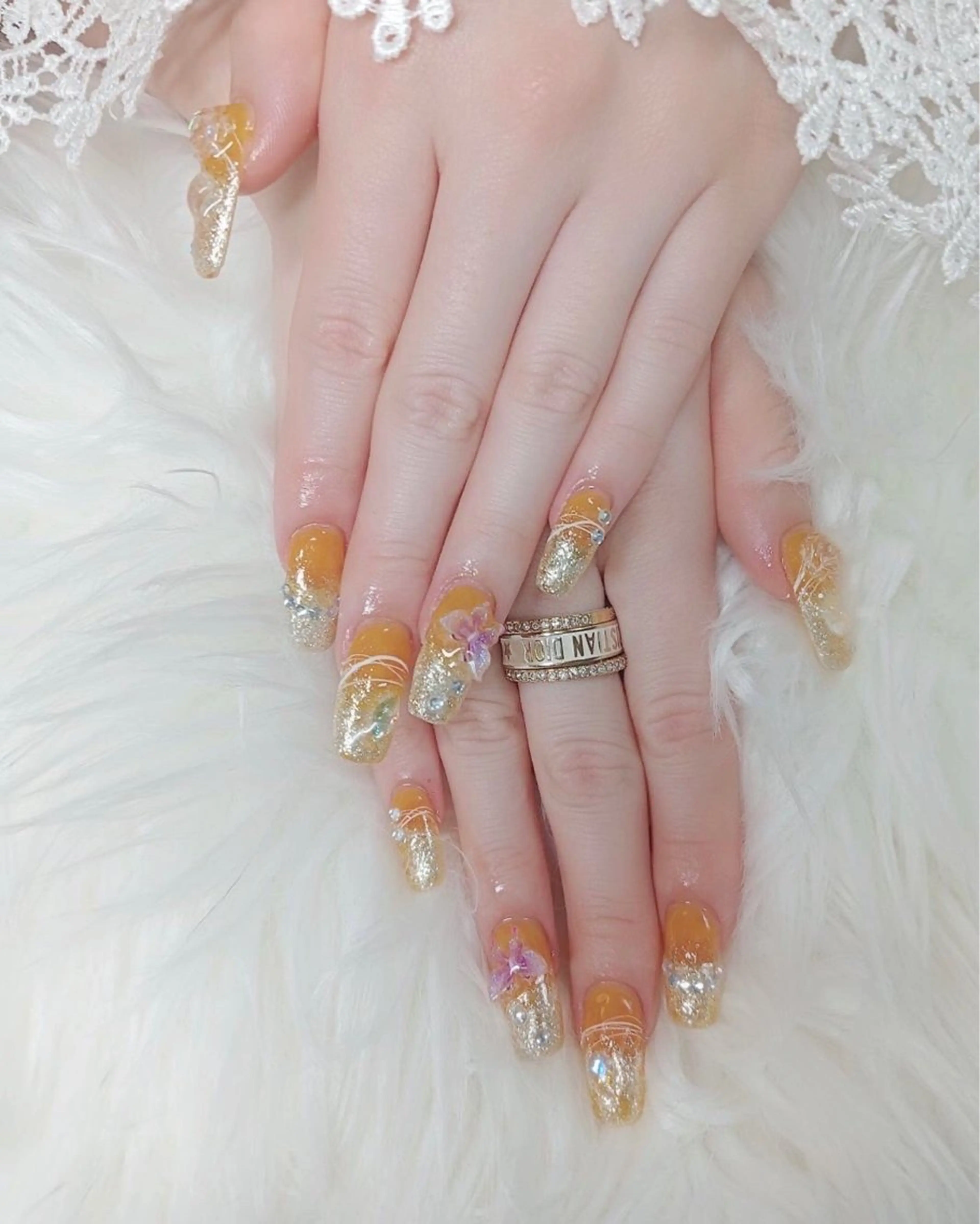 セミロング Hanaai Salon新宿店のネイルデザイン