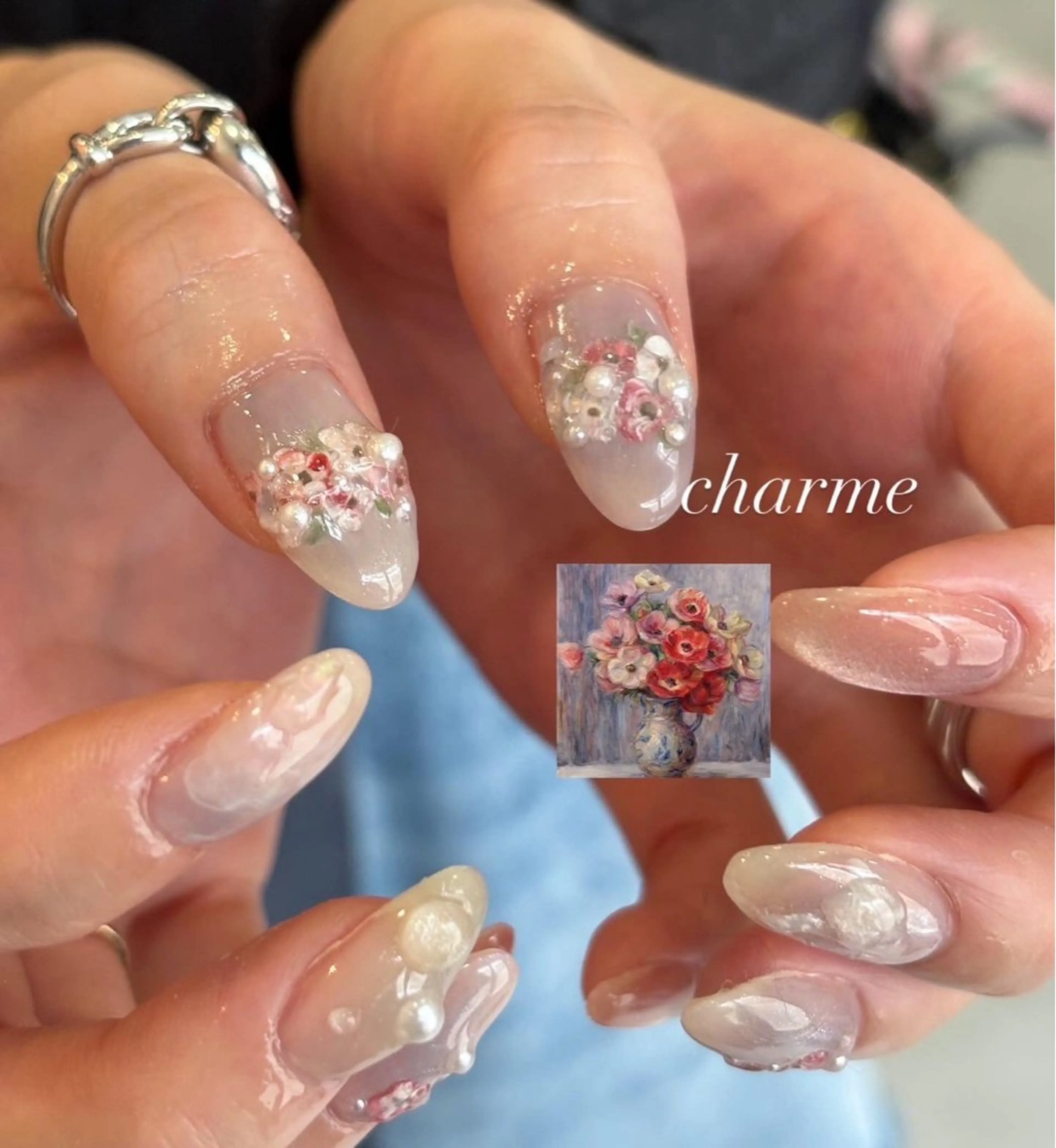 ネイル charme nailのネイルデザイン