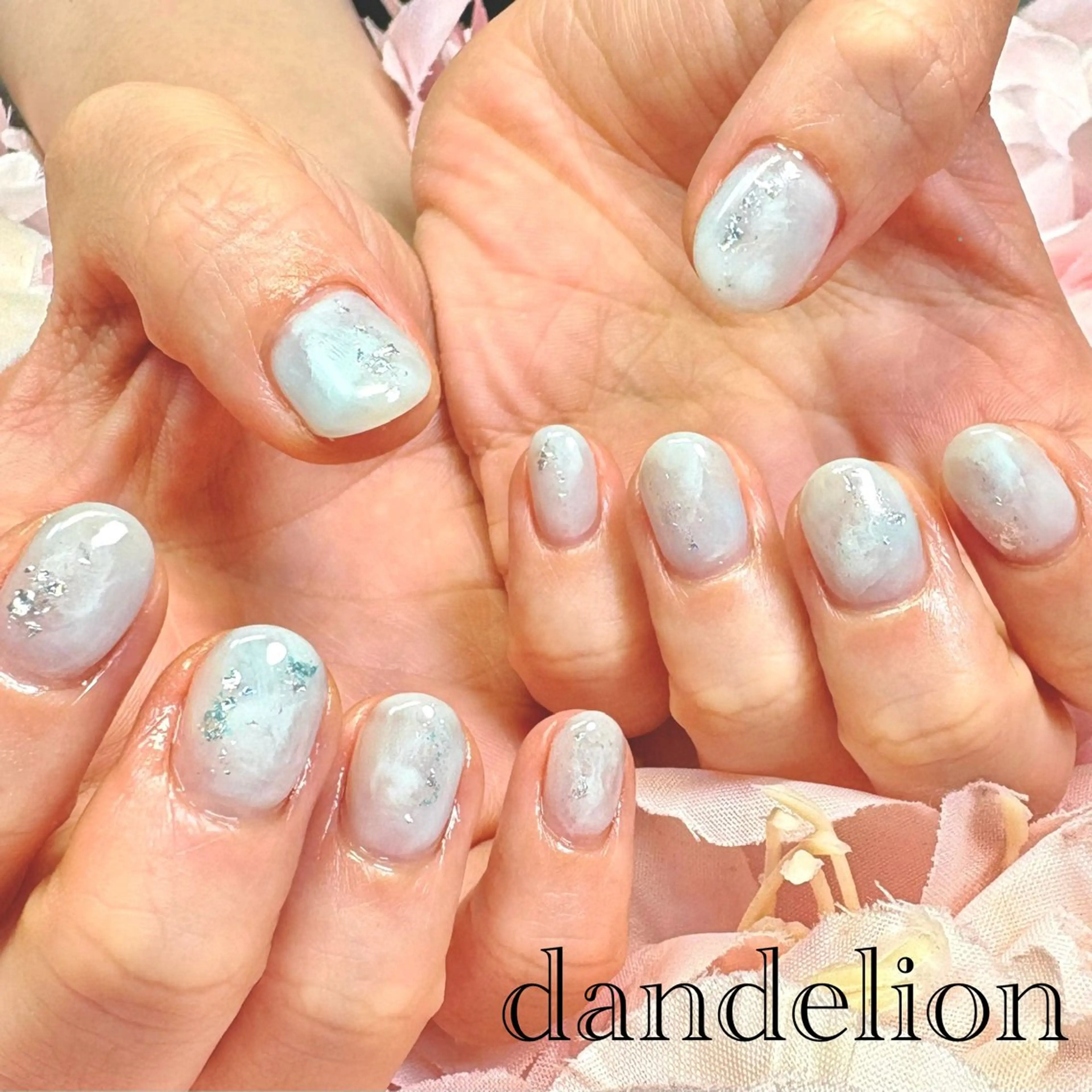 ネイル ハンドネイル ハンドケア dandelion ダンデライオンのネイルデザイン