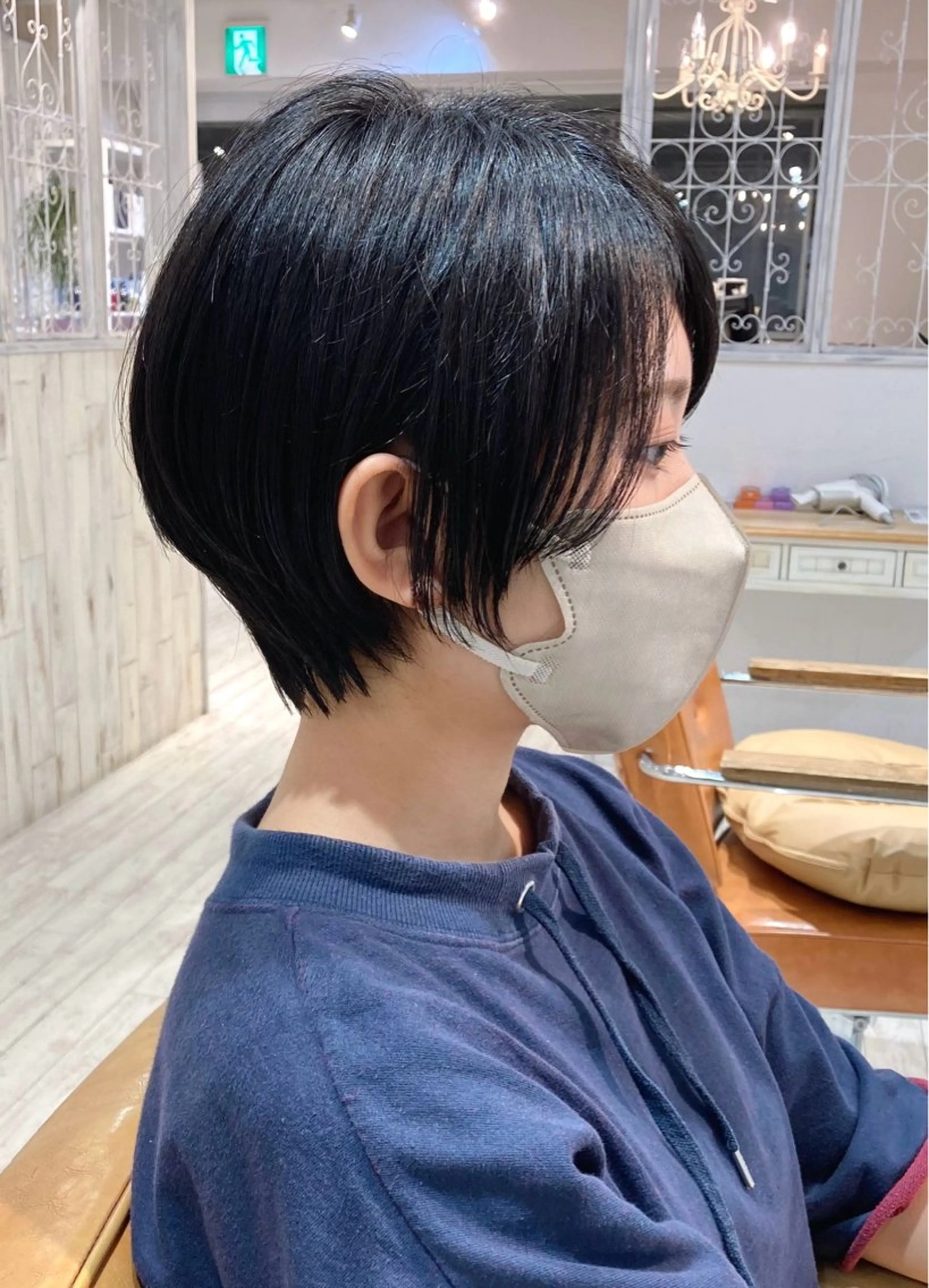 ショート カット トリートメント レイヤー/メンズ 竹田凪儀のヘアスタイル