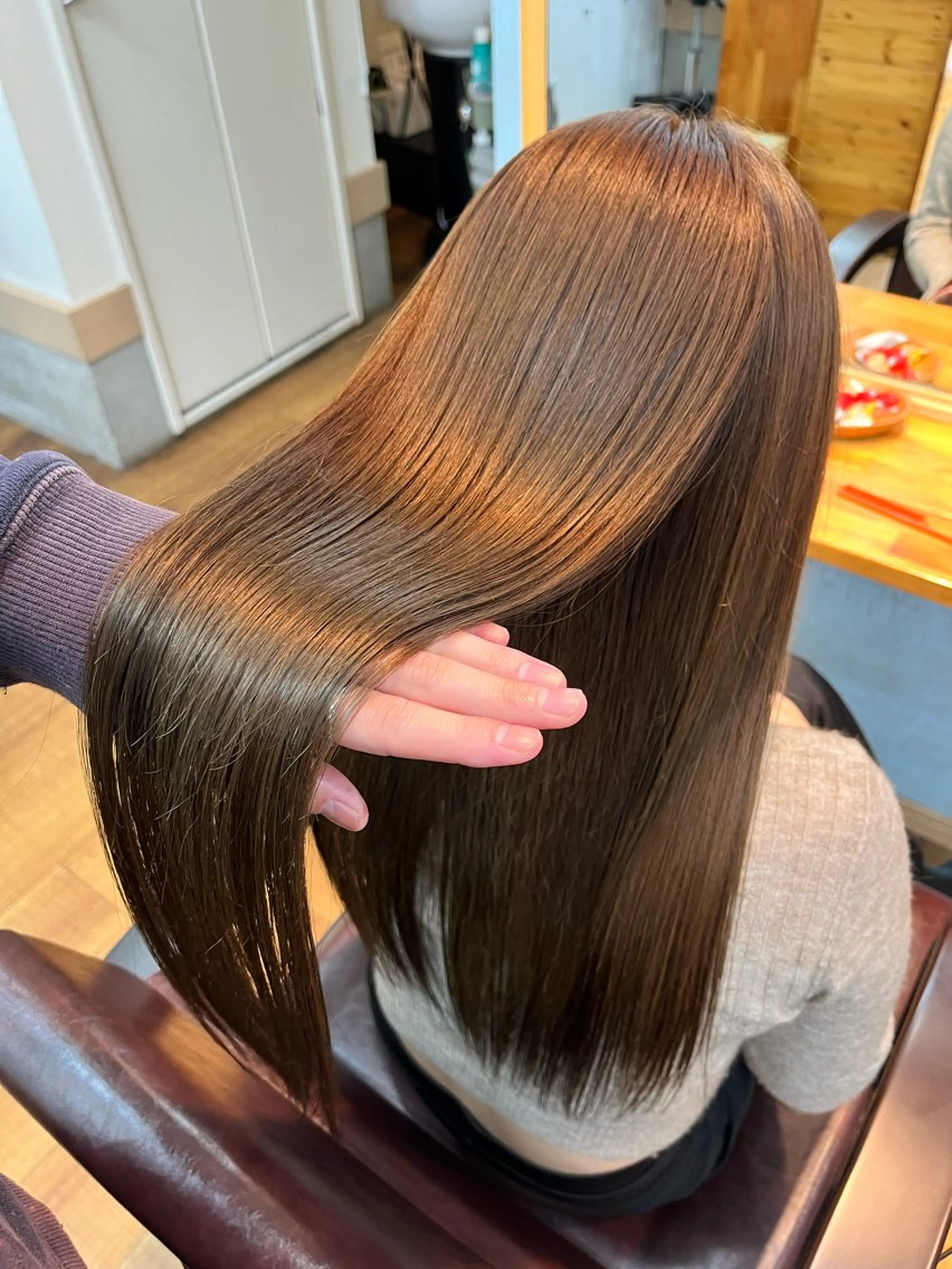 ロング カラー ブリーチ ダブルカラー インナーカラー 髪質改善 トリートメント ヘアカラー トリートメント ヘッドスパ 🫧ハイトーン/ ブリーチ🫧白石航汰のヘアスタイル