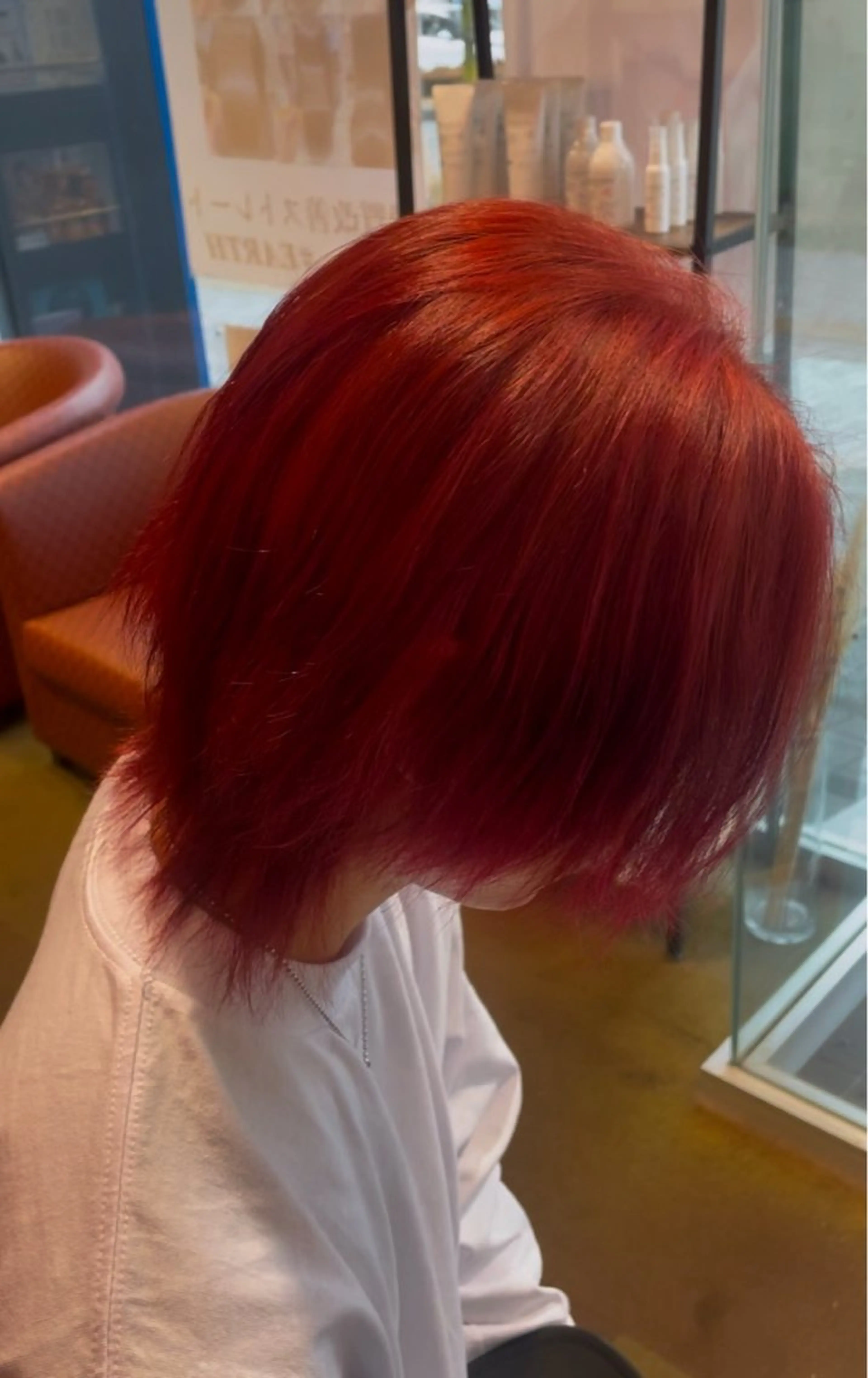 カラー メンズ ヘアカラー トリートメント 💞暖色カラー 💞risaのヘアスタイル