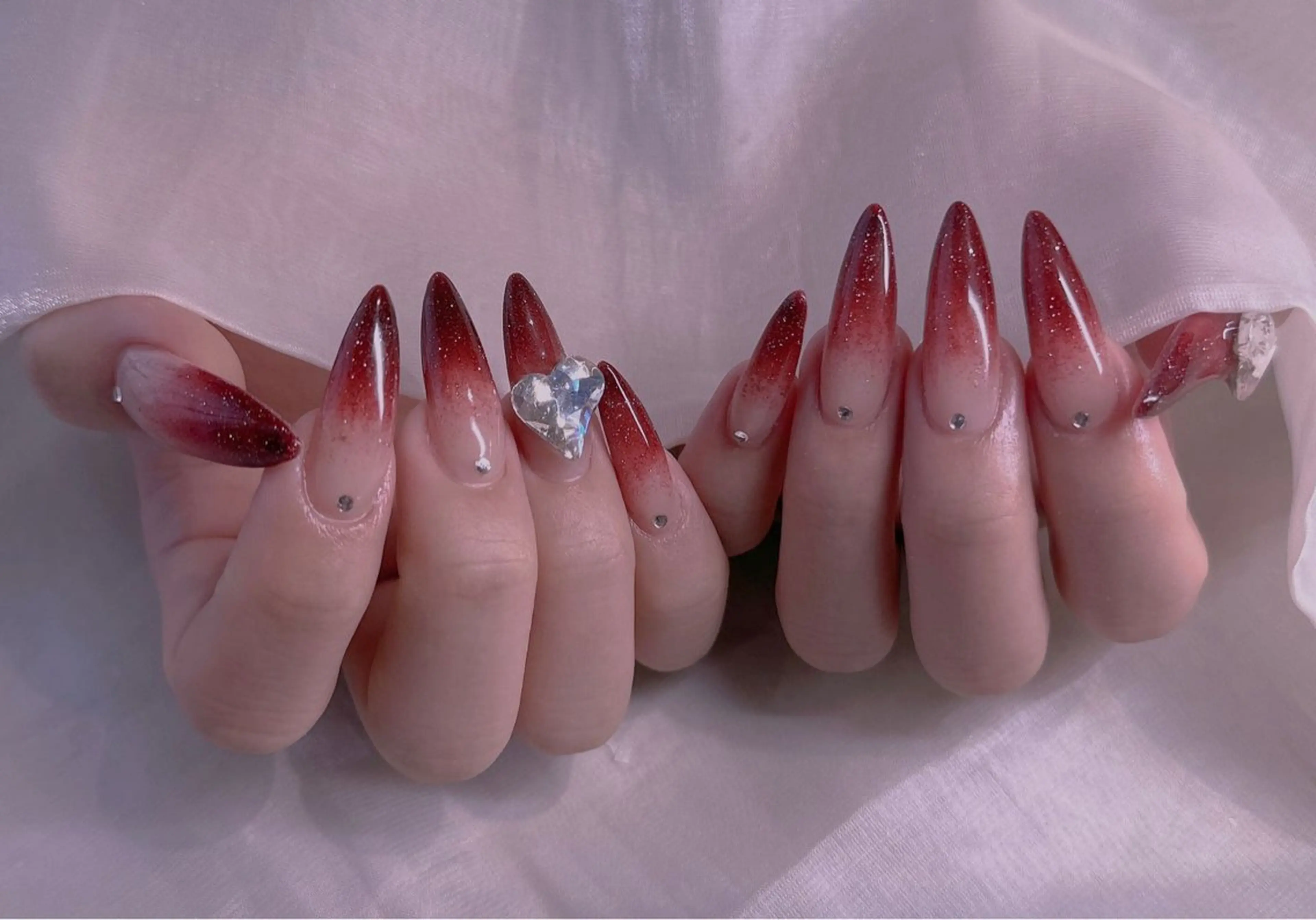 ネイル ハンドネイル 長さだし専門店 M2　rikaのネイルデザイン